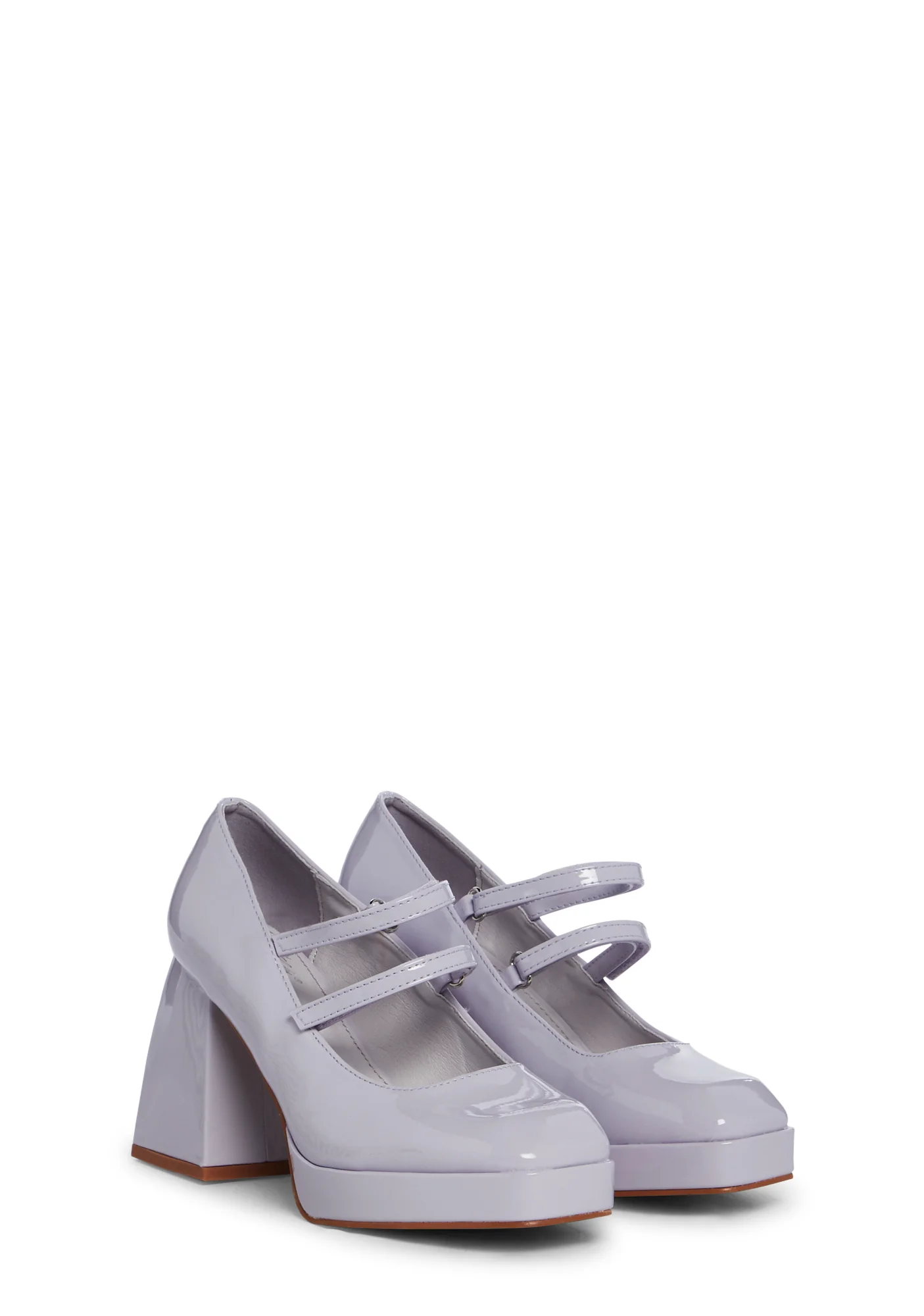 Romantic Harmony Block Heels - Lavender - Image 3