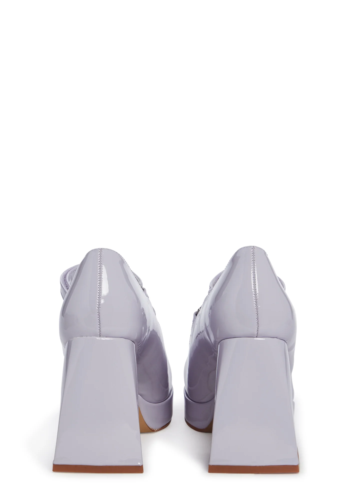 Romantic Harmony Block Heels - Lavender - Image 4