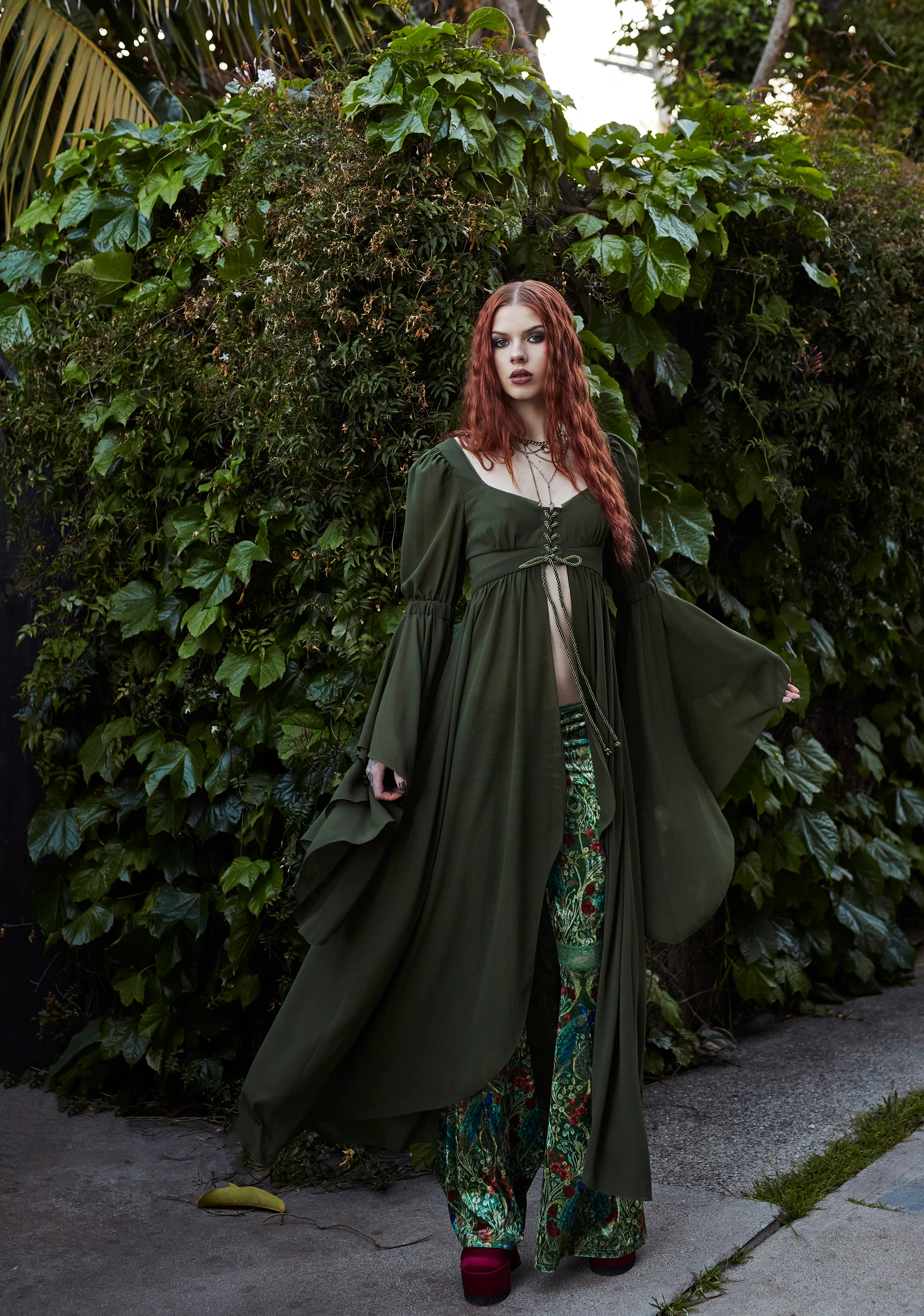 Romantic Mirage Flared Pants - Image 3