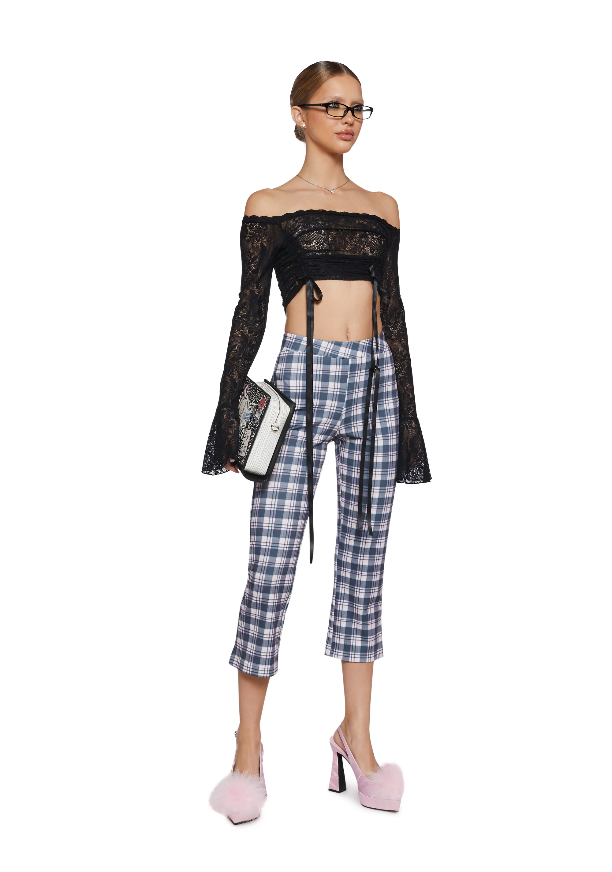 Romantic Reference Off The Shoulder Top - Image 2