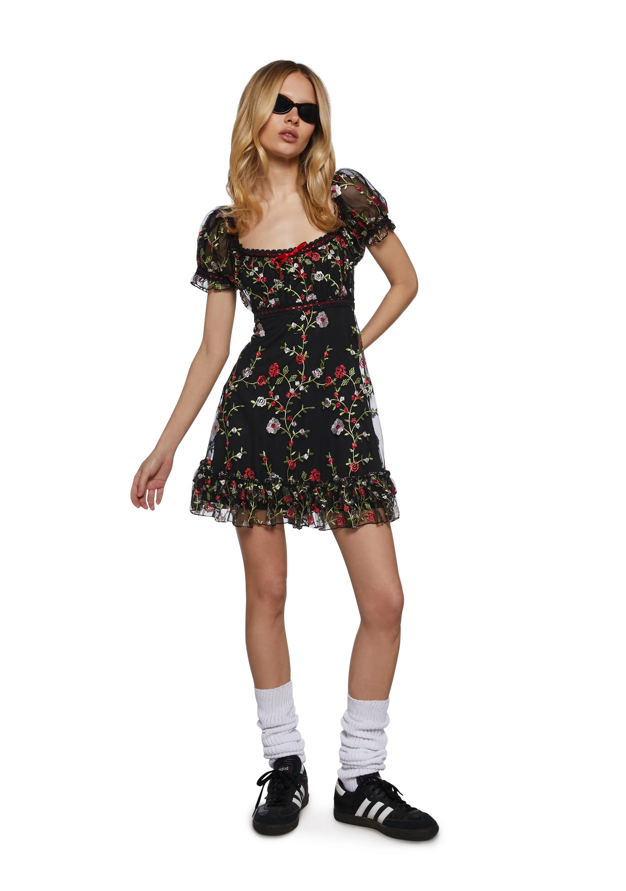 Romantic Words Babydoll Dress - Image 2
