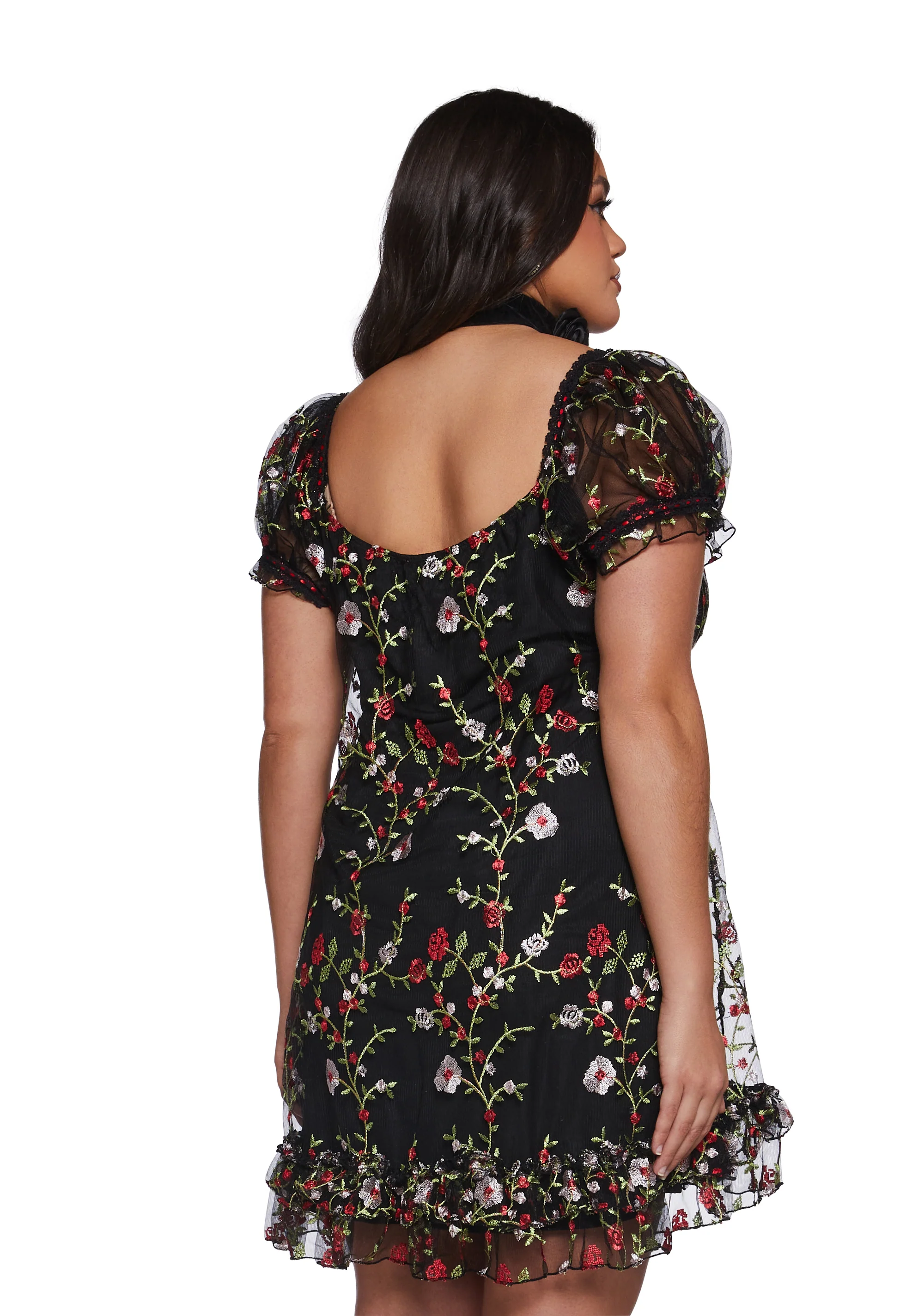 Romantic Words Babydoll Dress - Image 8