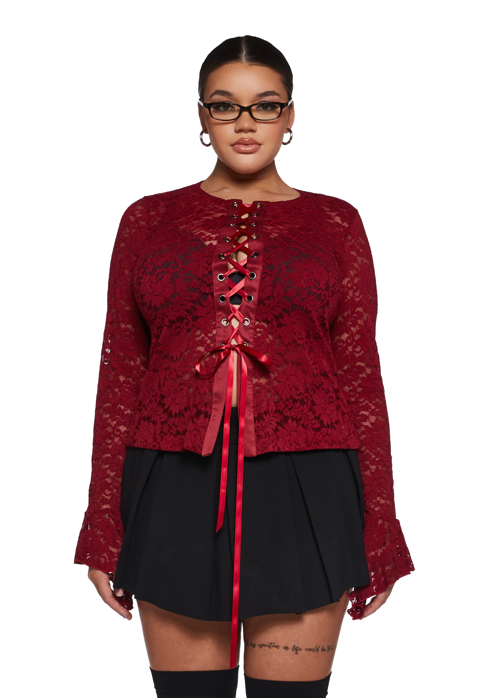 Romanticized Intentions Long Sleeve Top - Image 2