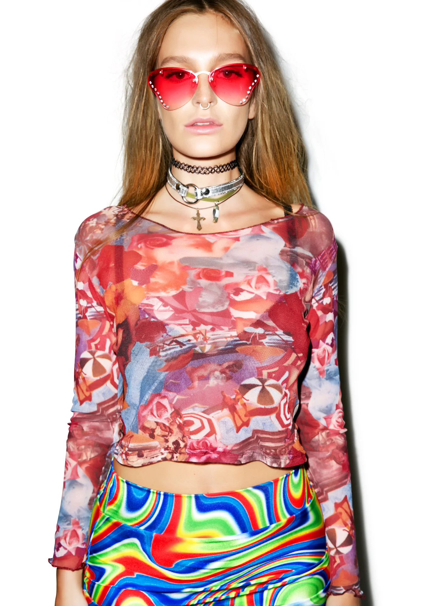 Romeo Mesh Top - Image 7