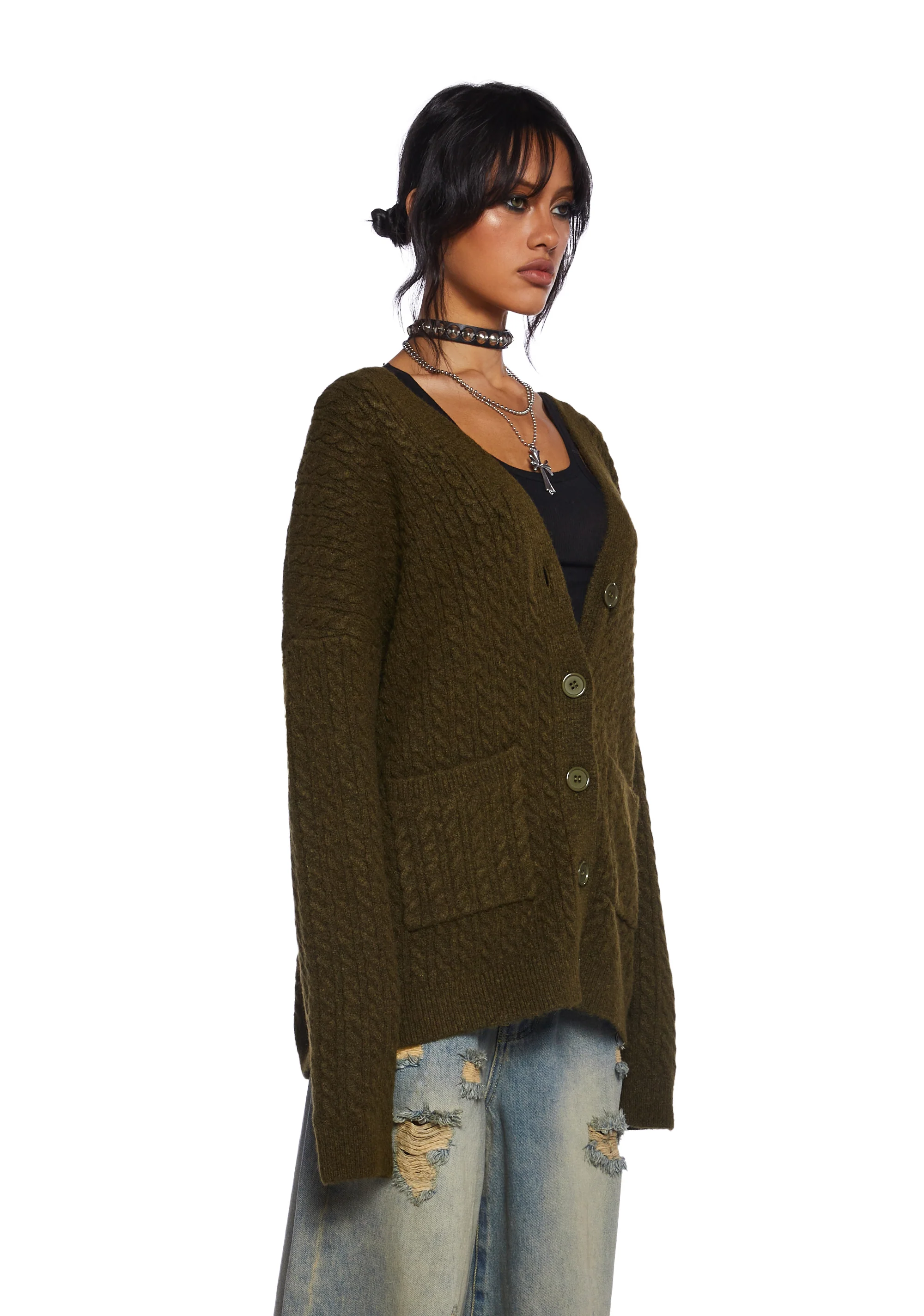 Rooftop Escape Knit Cardigan - Image 3