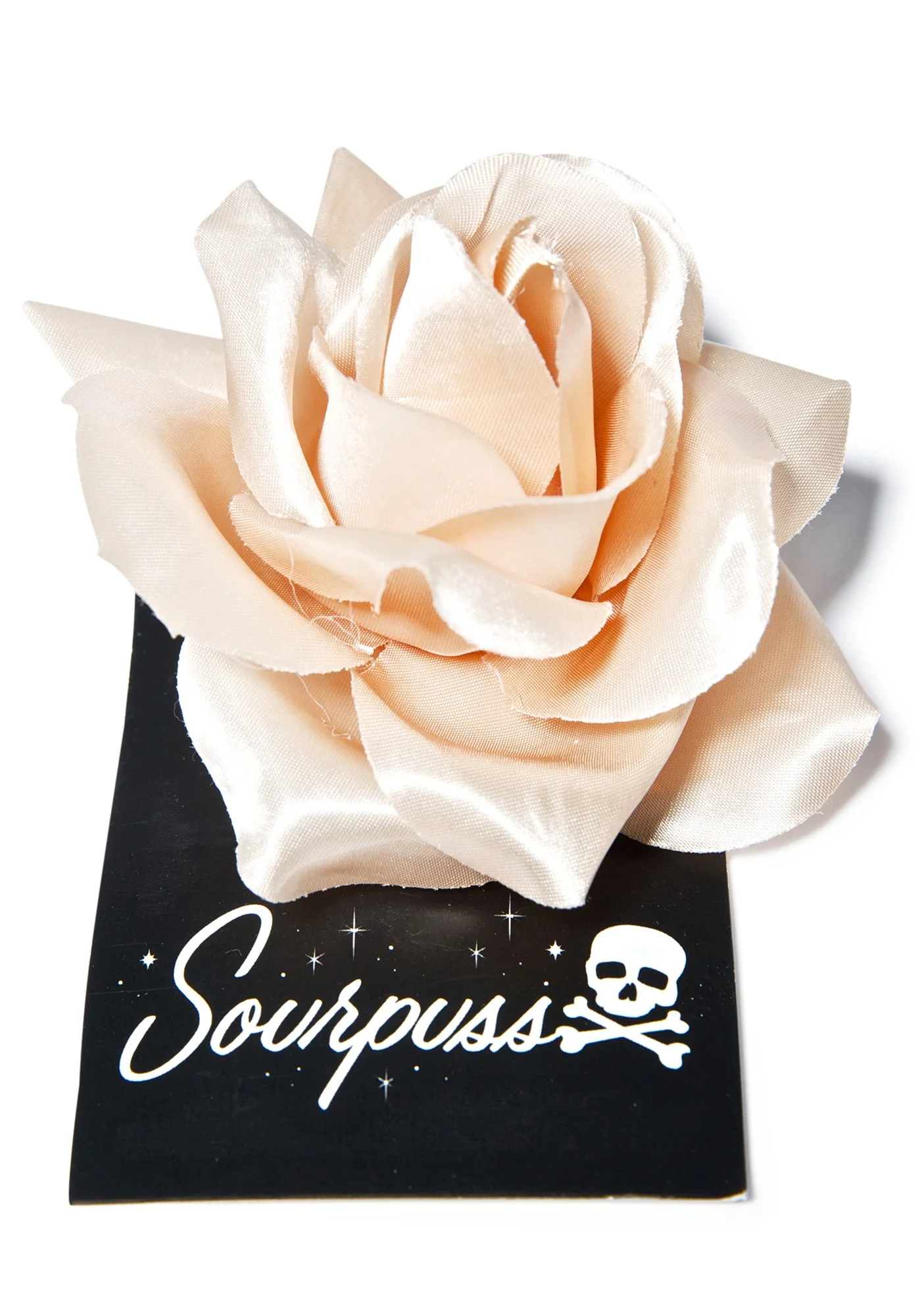 Rose Hair Clip - Off White - Image 5