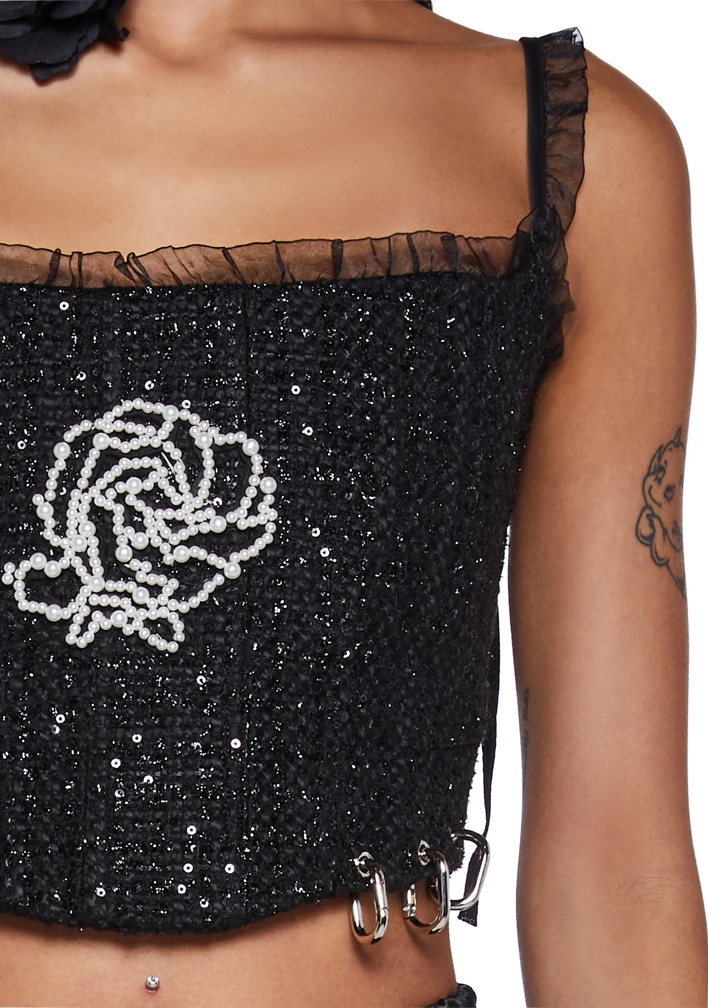 Rose Night Corset Top - Image 6