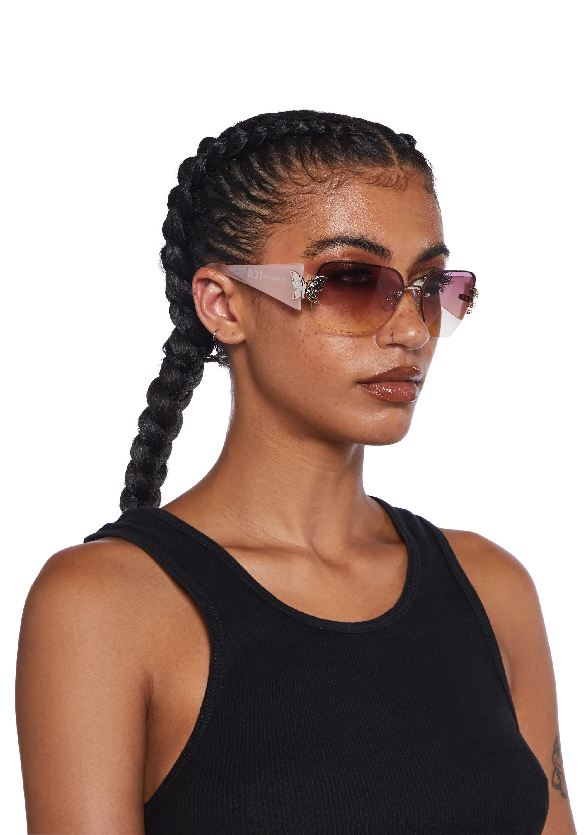 Rosy Winged Sunglasses - Image 2