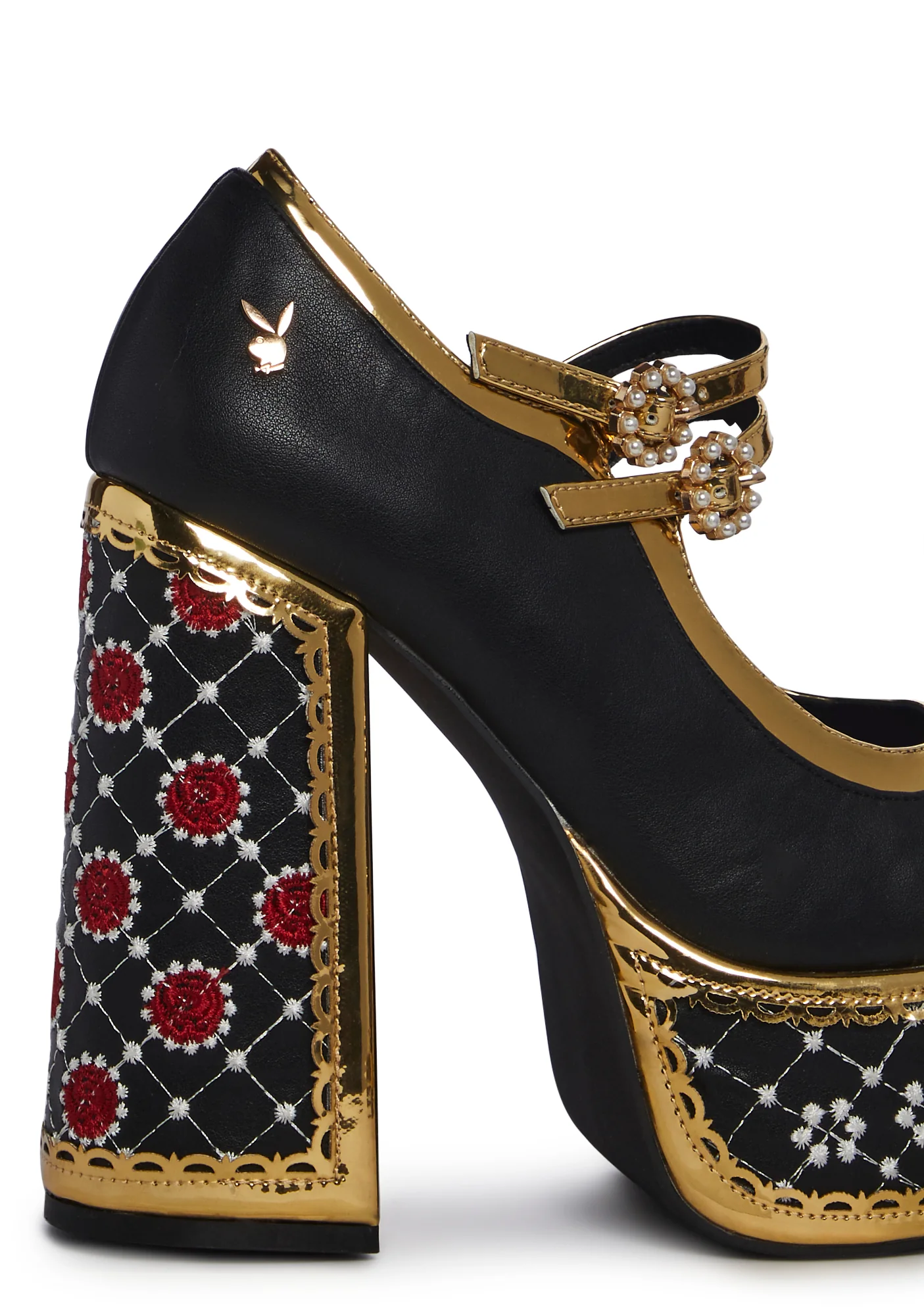 Royal Playboy World Bejeweled Heels - Image 2