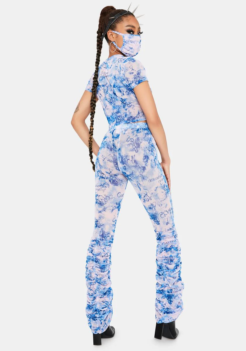 Royal True Renaissance Mesh Pant Set - Image 4