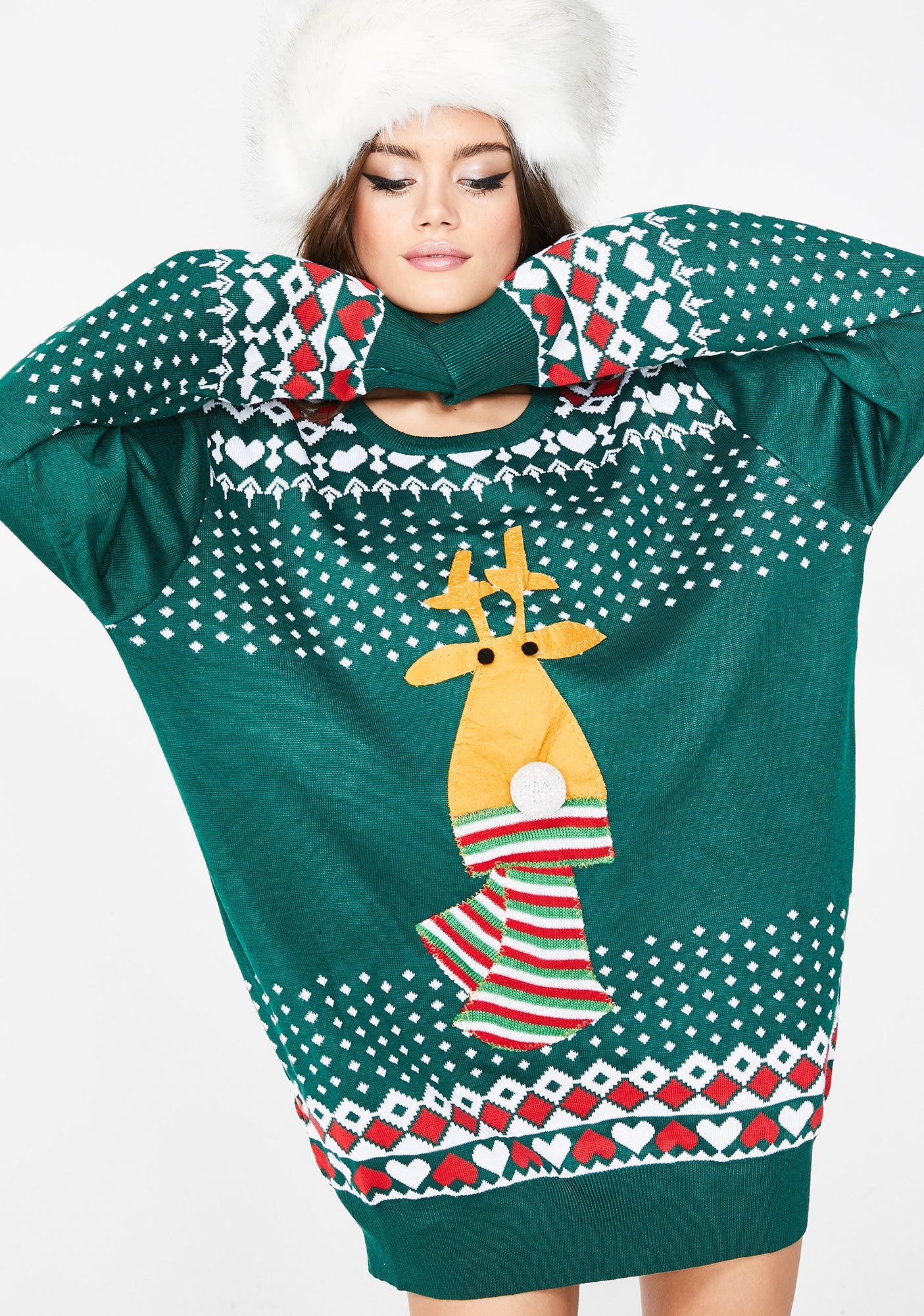 Rudolph's So Lit Light Up Sweater - Image 2