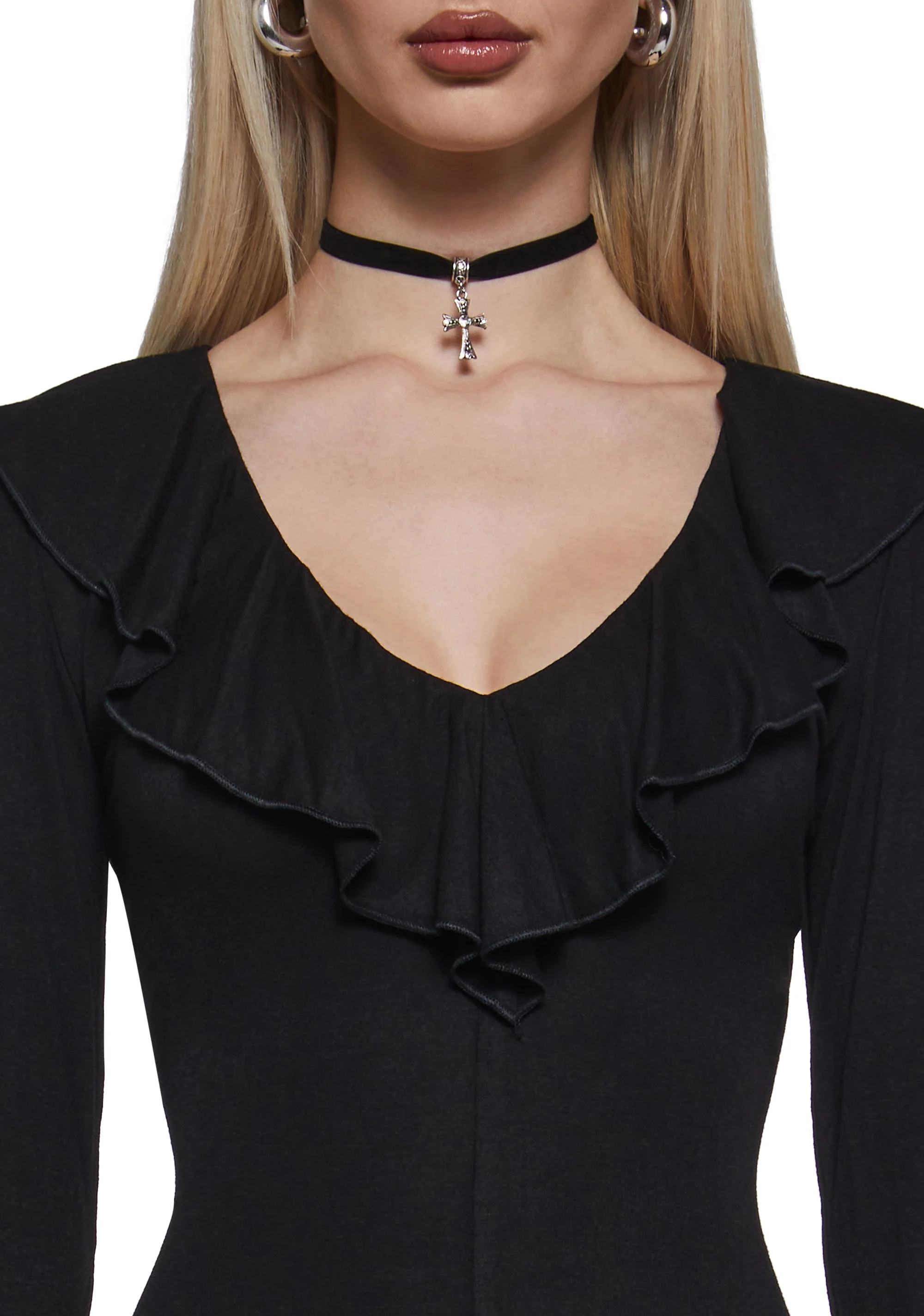 Flawless You Long Sleeve Romper - Image 5