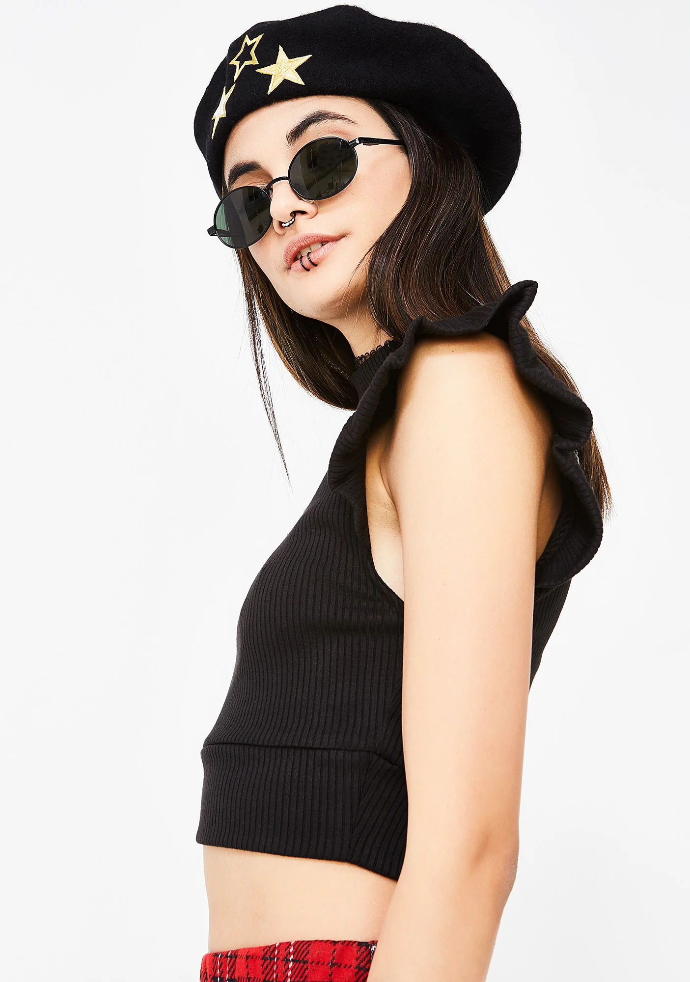 Ruffle It Up Crop Top - Image 2