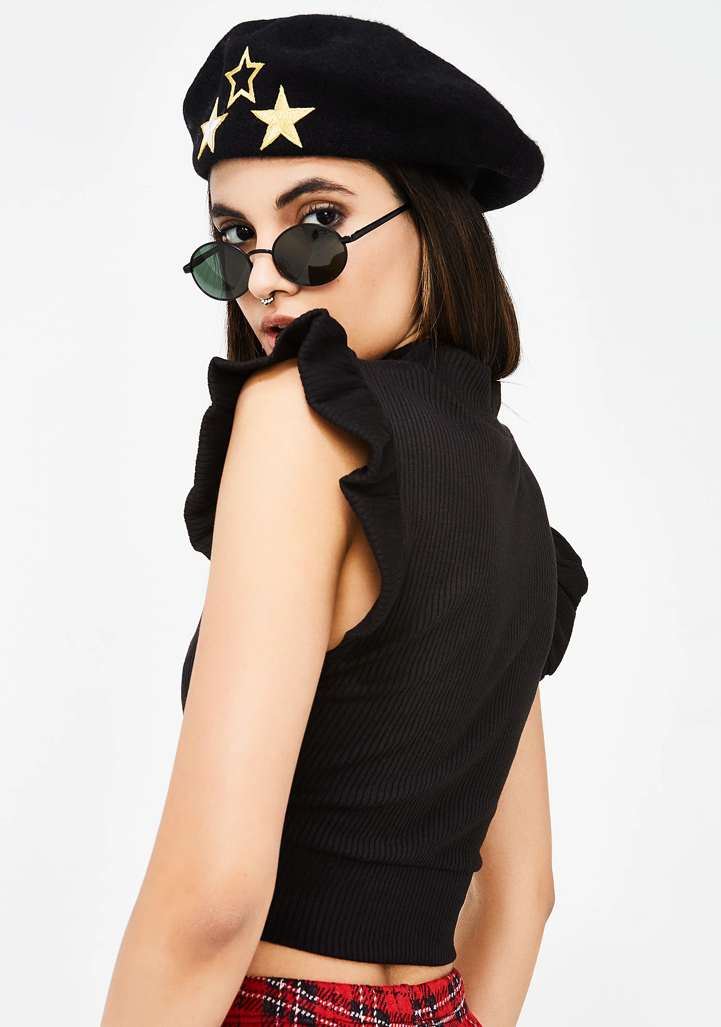 Ruffle It Up Crop Top - Image 4