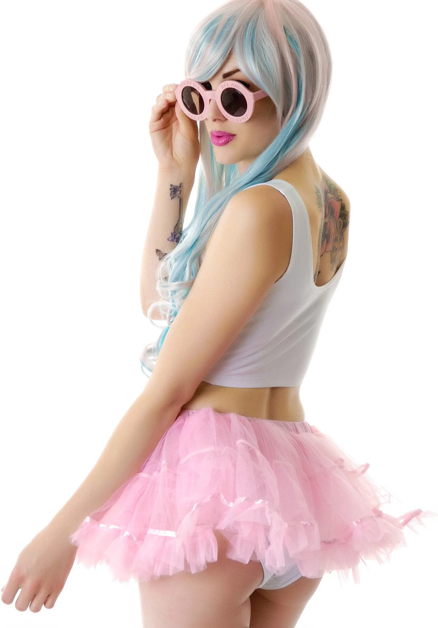 Ruffle Pride Petticoat Skirt - White - Image 27
