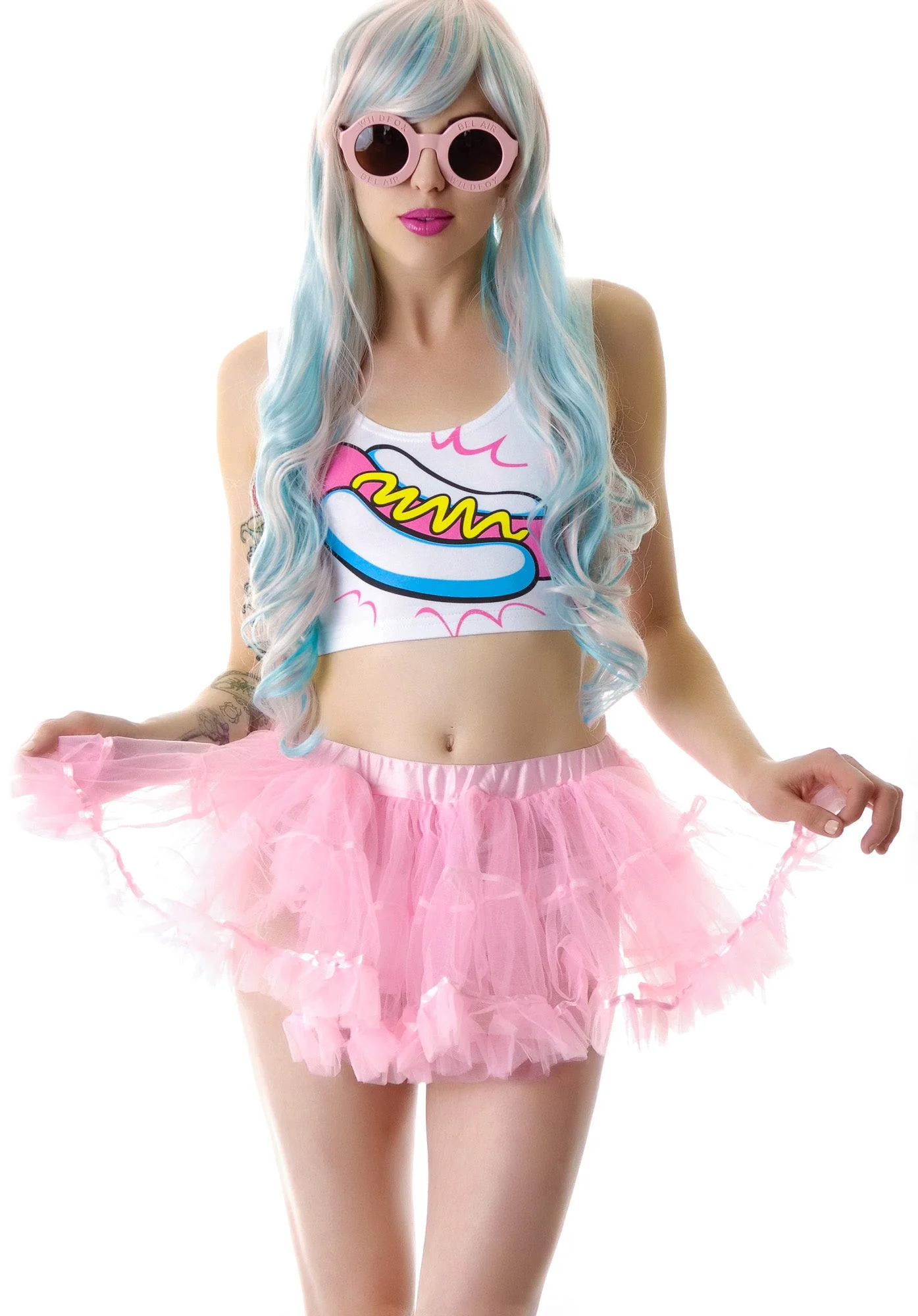 Ruffle Pride Petticoat Skirt - Pink - Image 25