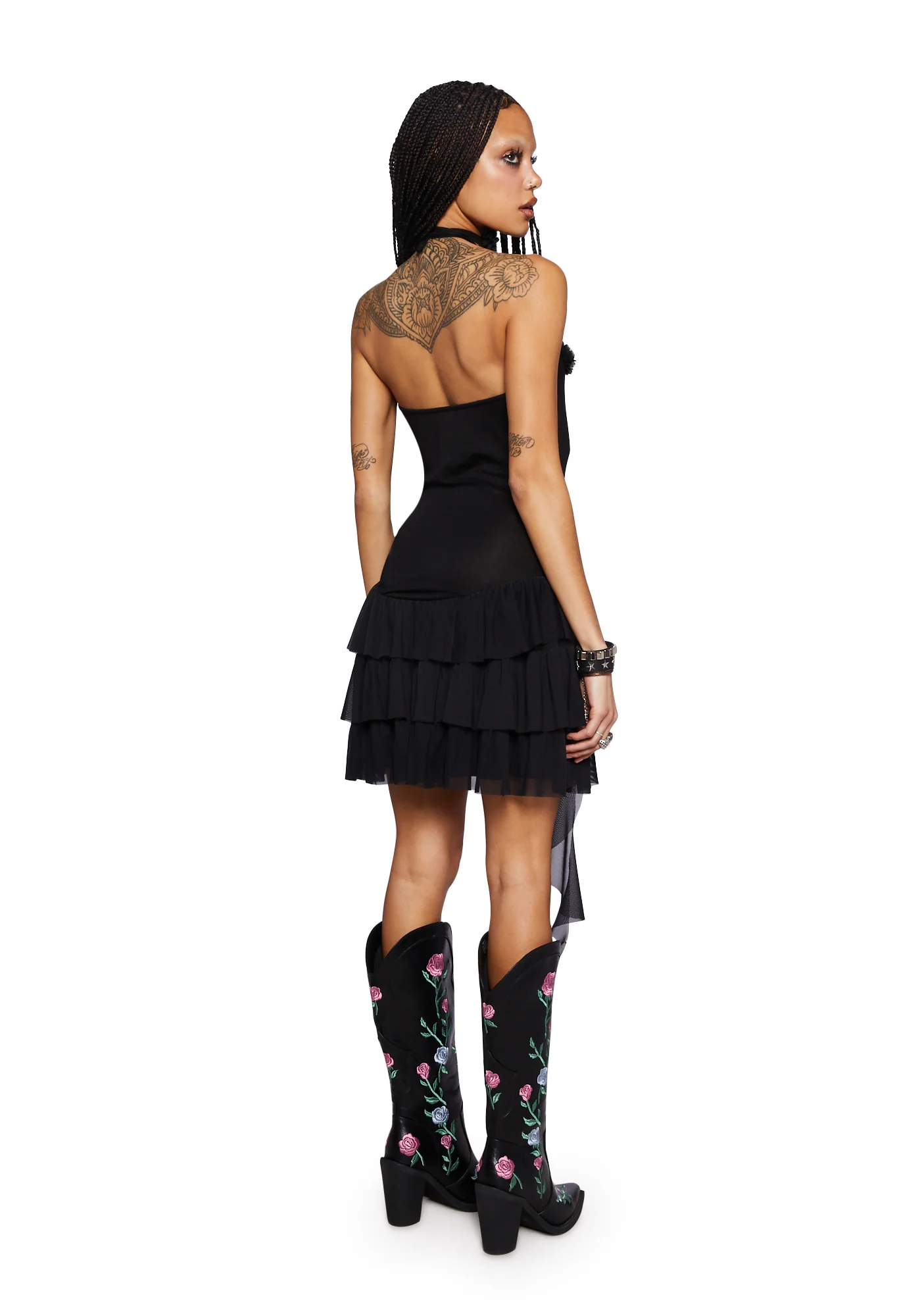The Night Is Young Mini Dress - Image 5
