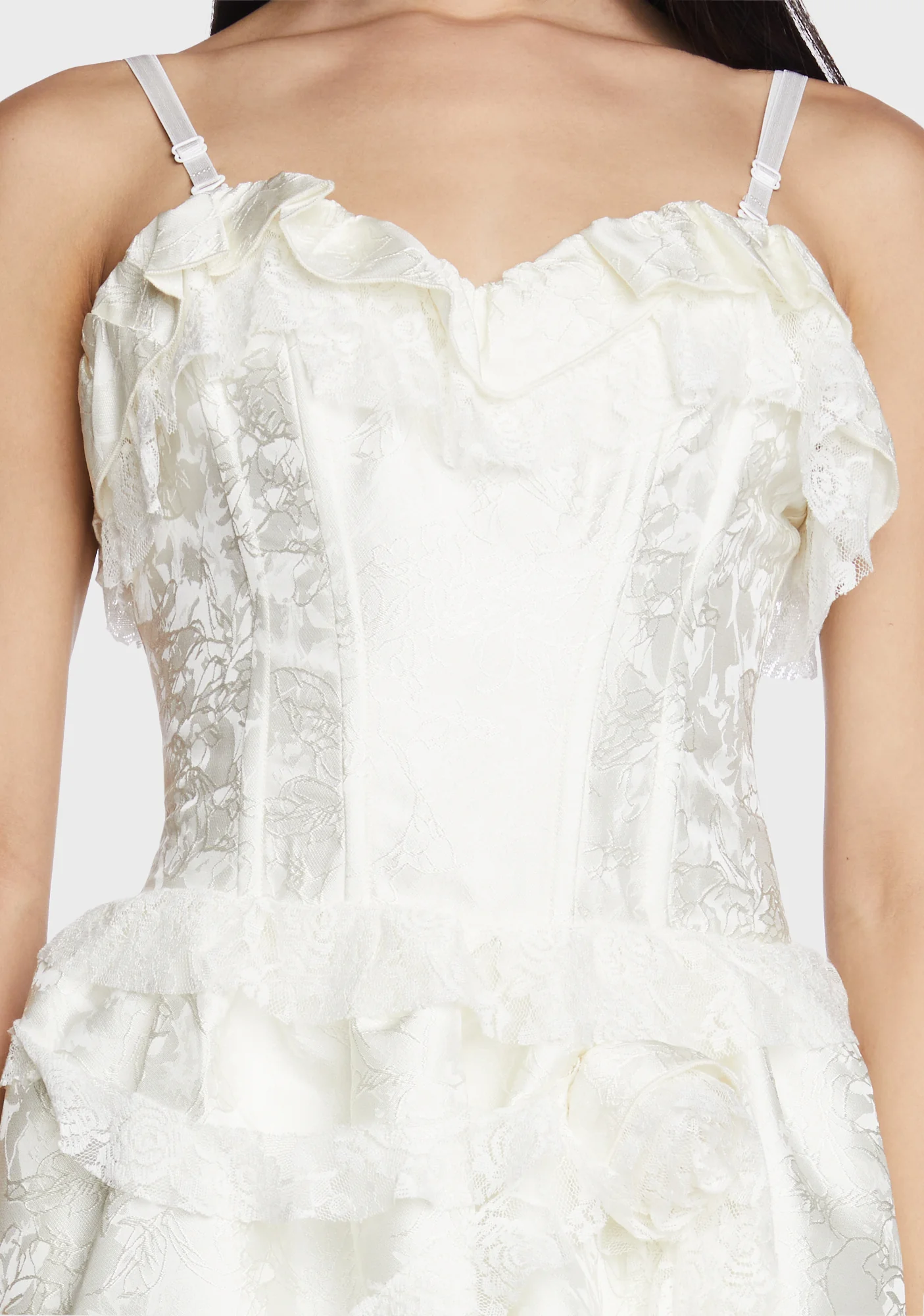 Ruffled Mini Dress - Image 2