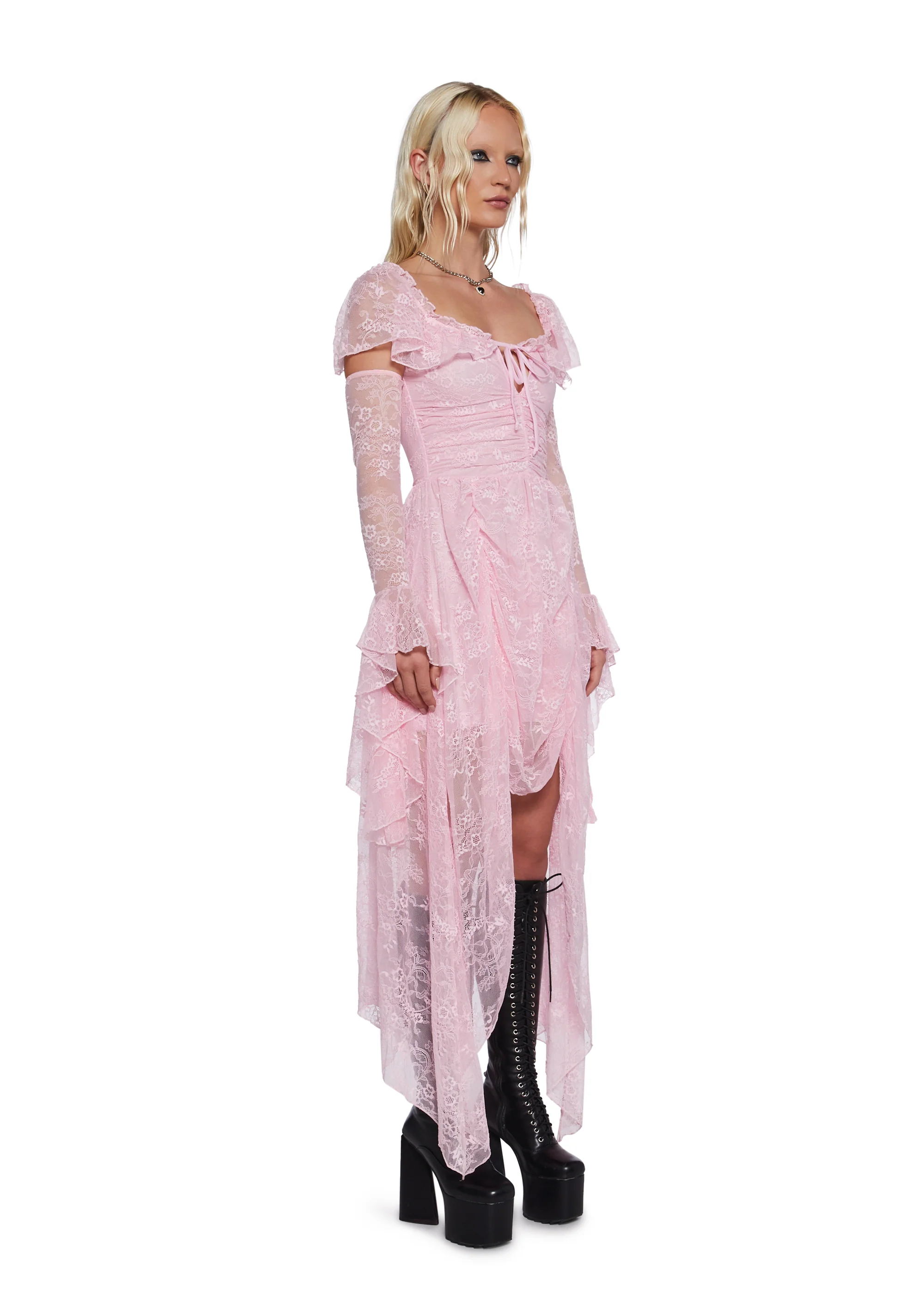 Ruled By Love High-Low Maxi Dress - Image 3
