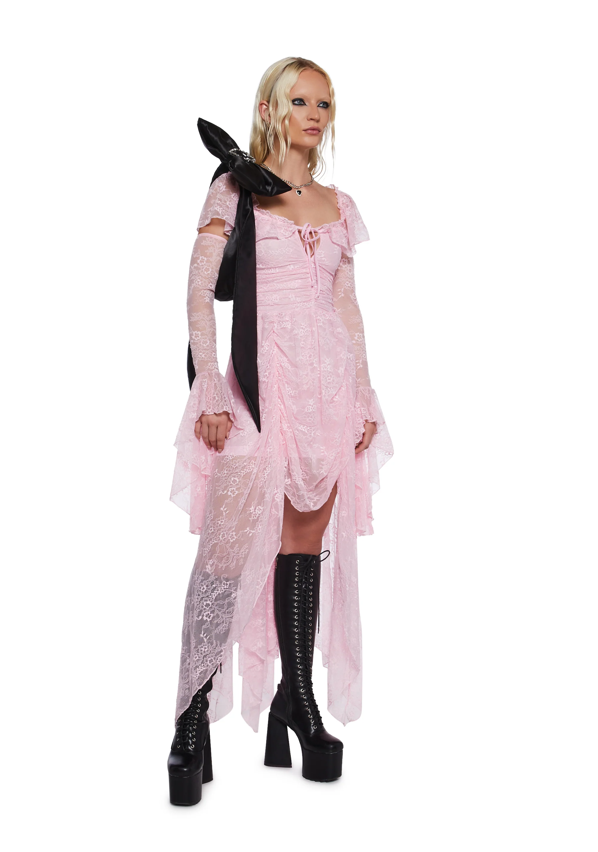 Ruled By Love High-Low Maxi Dress - Image 5