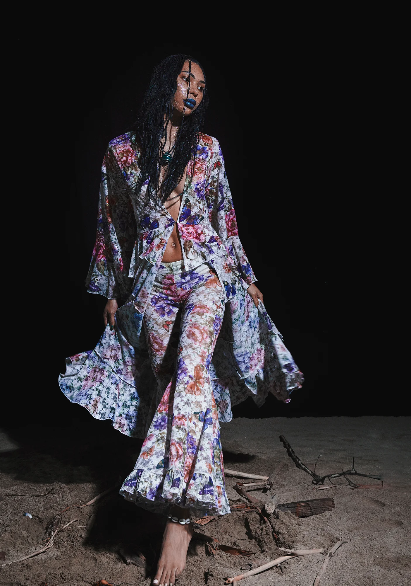 Rumored Confessions Flare Pants - Image 2