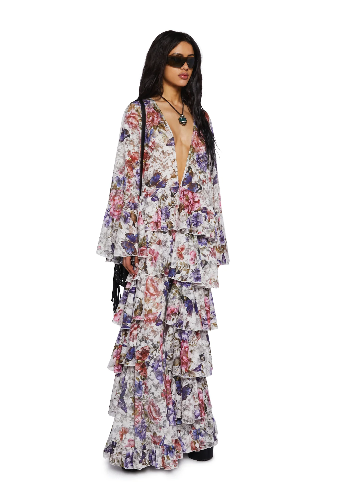 Rumored Confessions Lace Duster - Image 5