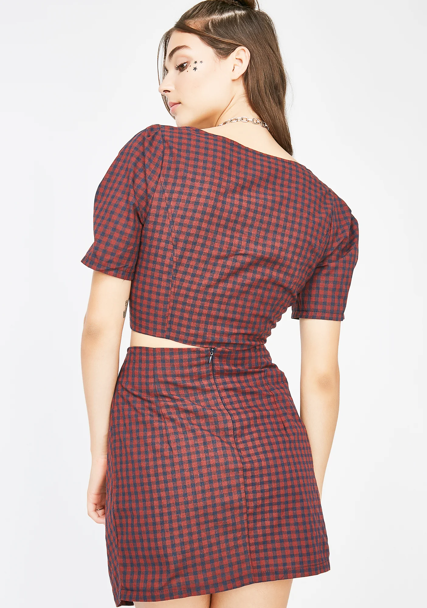 Run The World Plaid Skirt - Image 4