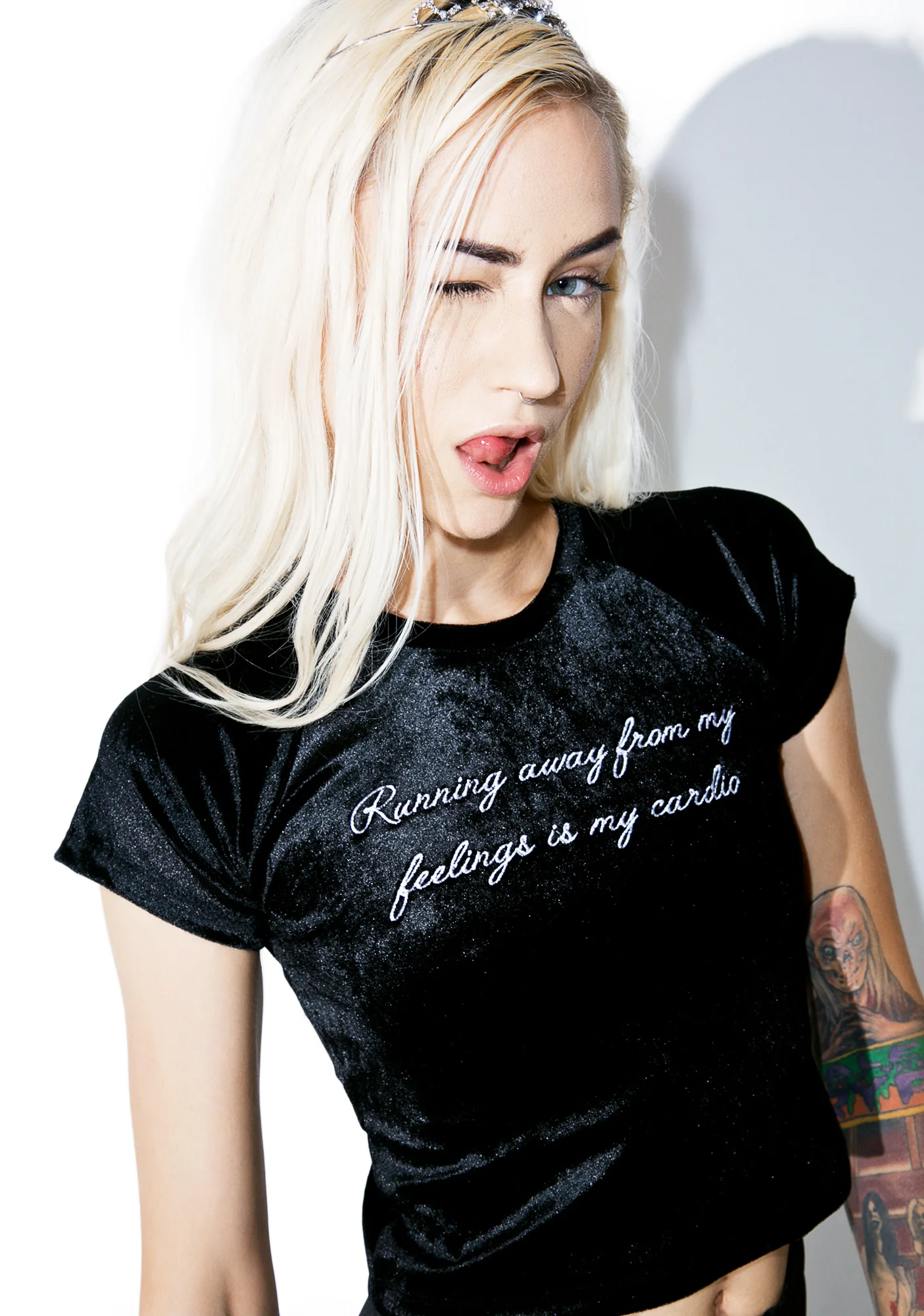 Running Away Is My Cardio Tee - Image 5