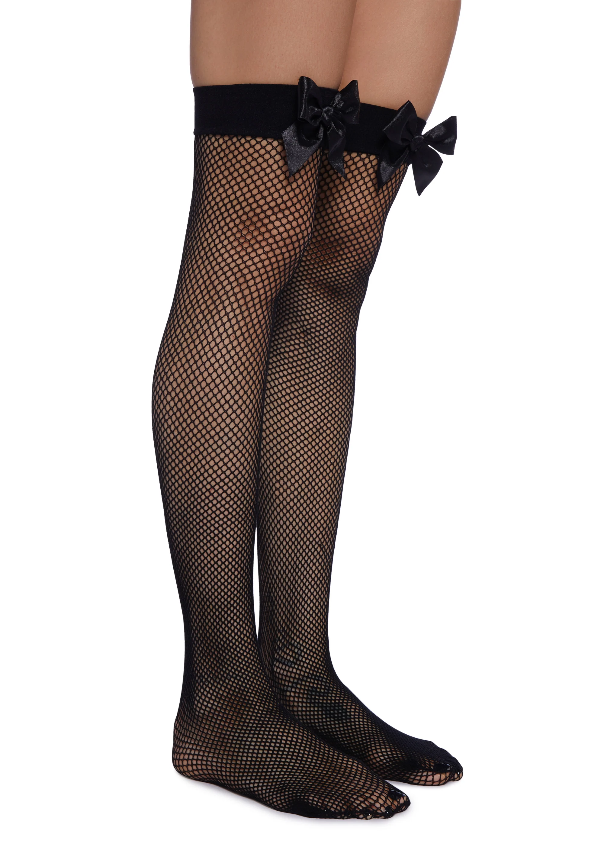Runway Model Thigh Highs - Black - Image 3