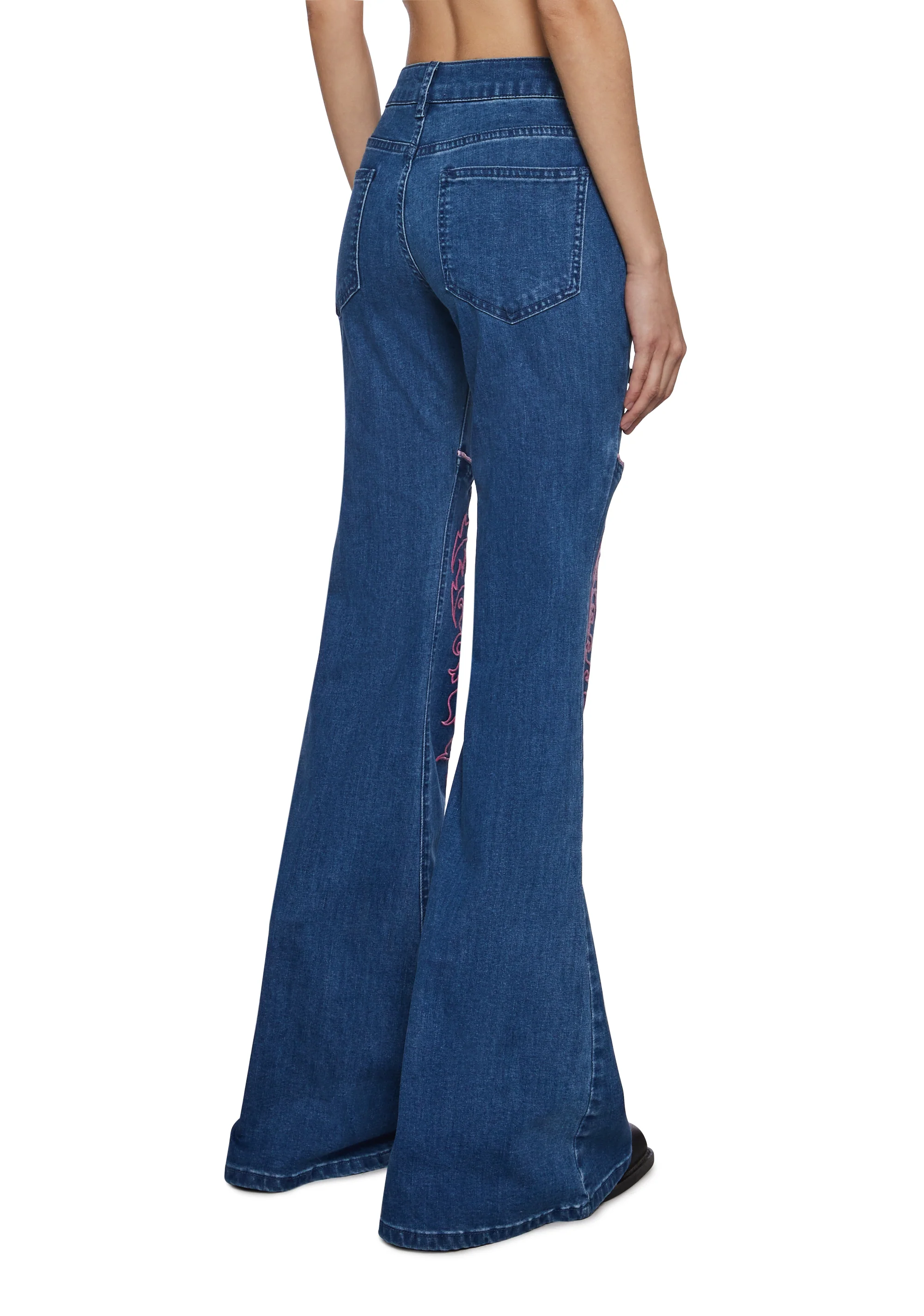 Rustic Romance Denim Pants - Image 4
