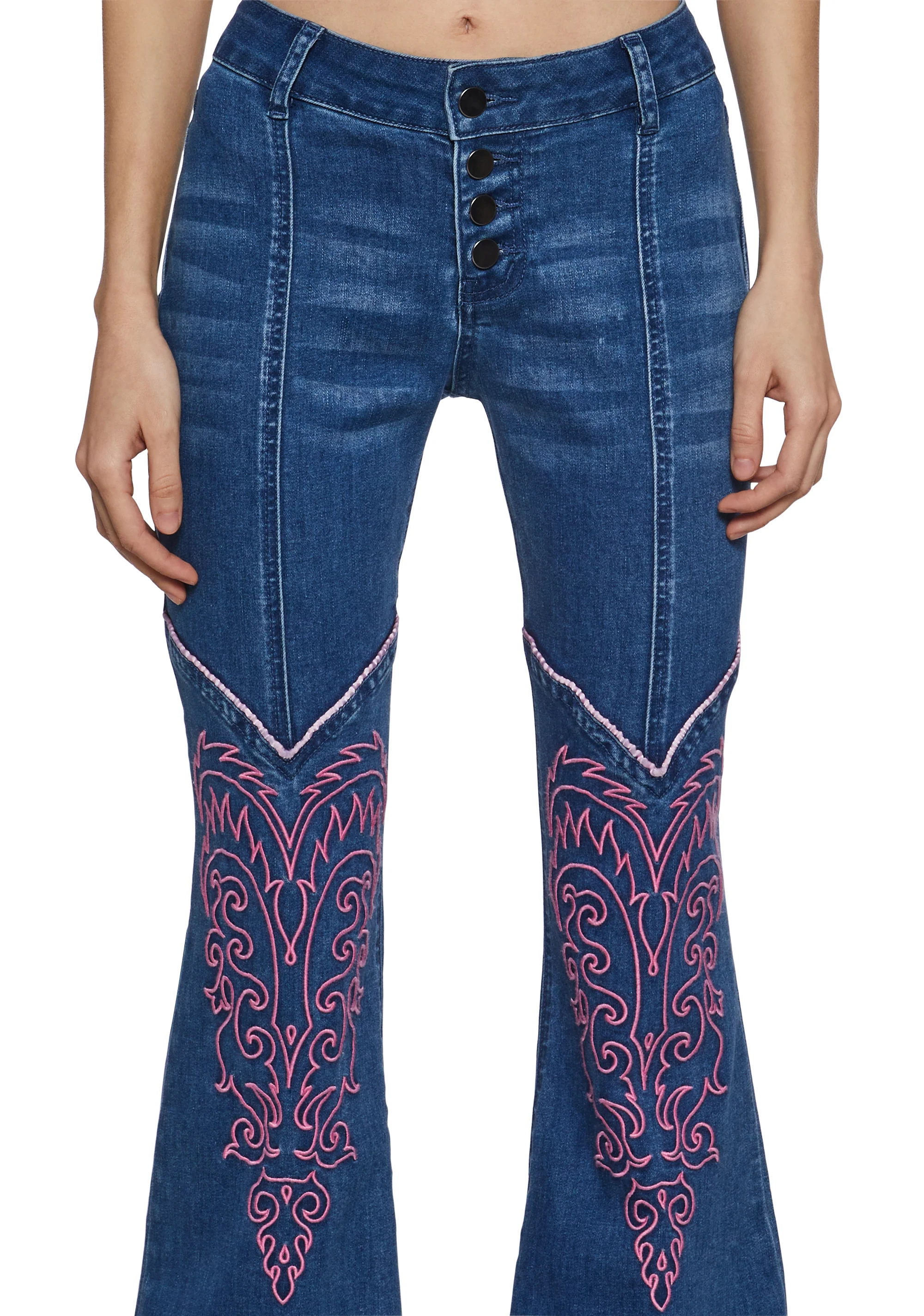 Rustic Romance Denim Pants - Image 5