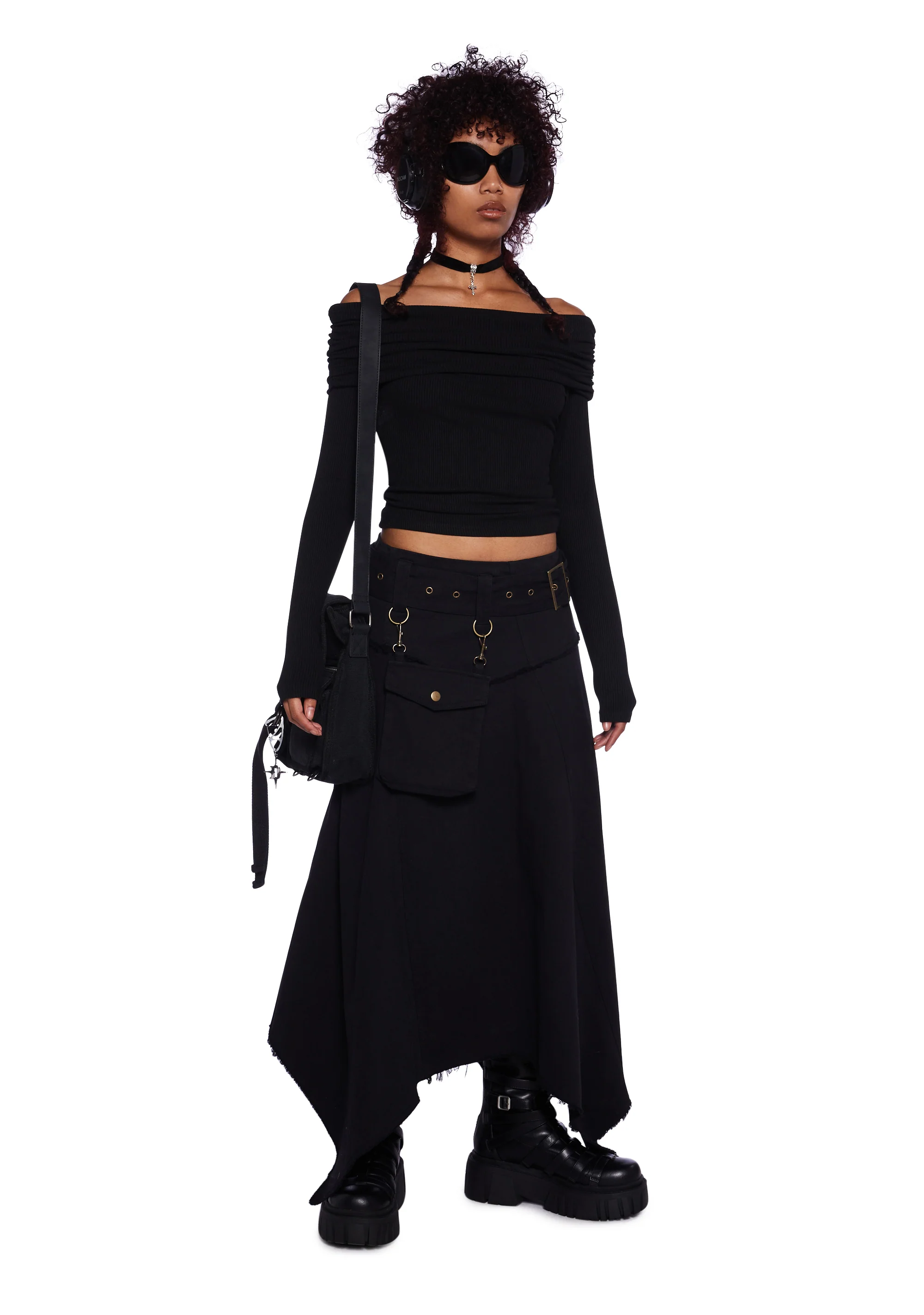 Rustic Soul Long Sleeve Top - Black - Image 2