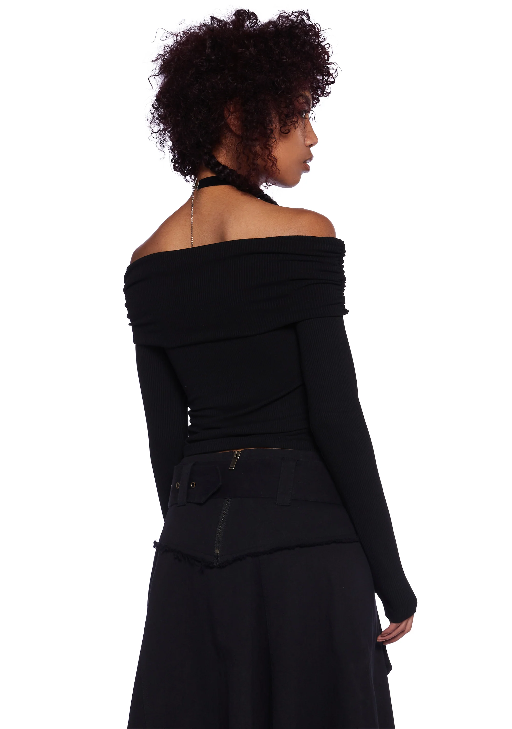 Rustic Soul Long Sleeve Top - Black - Image 4