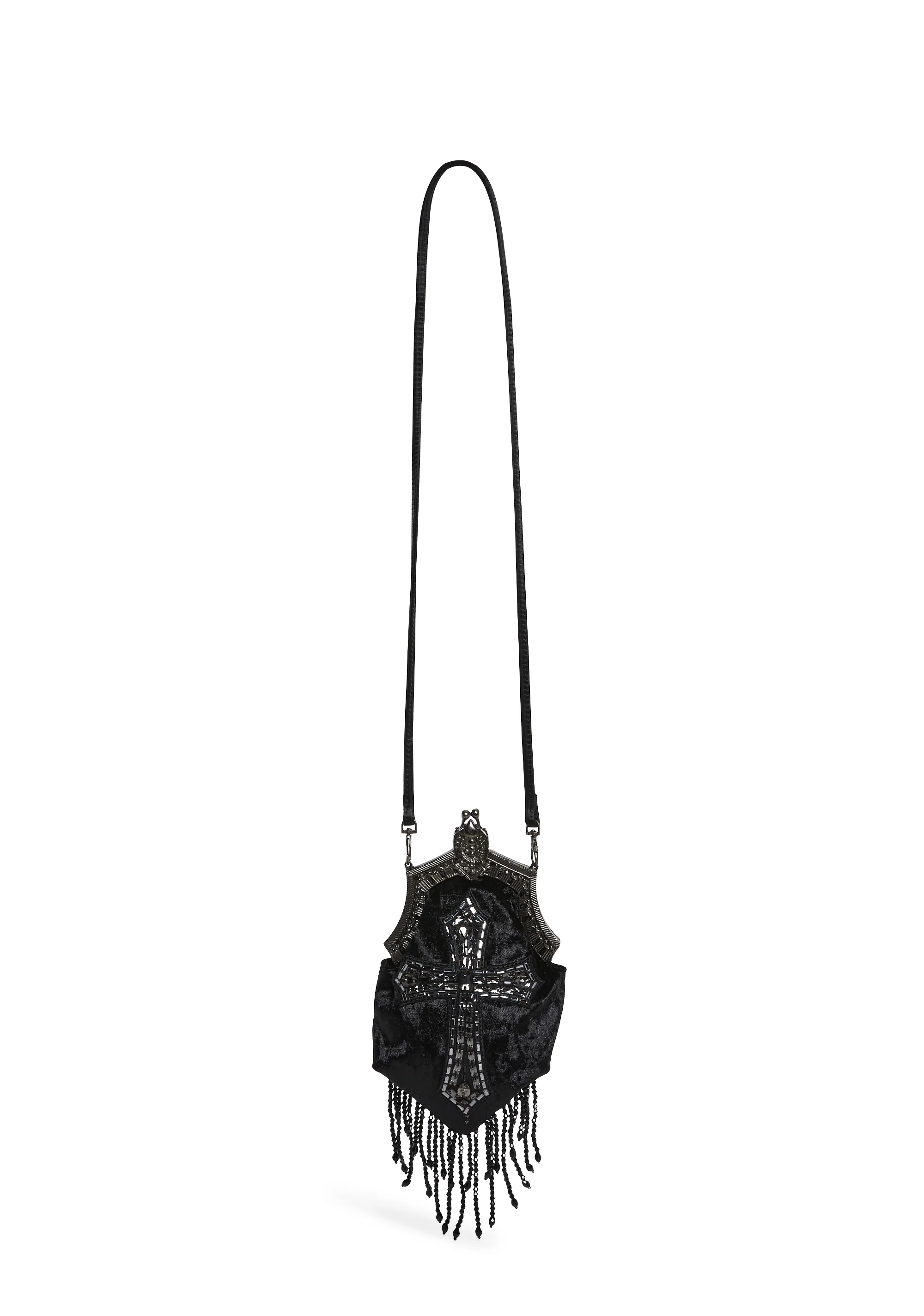 Sacred Vigil Fringe Shoulder Bag - Image 5