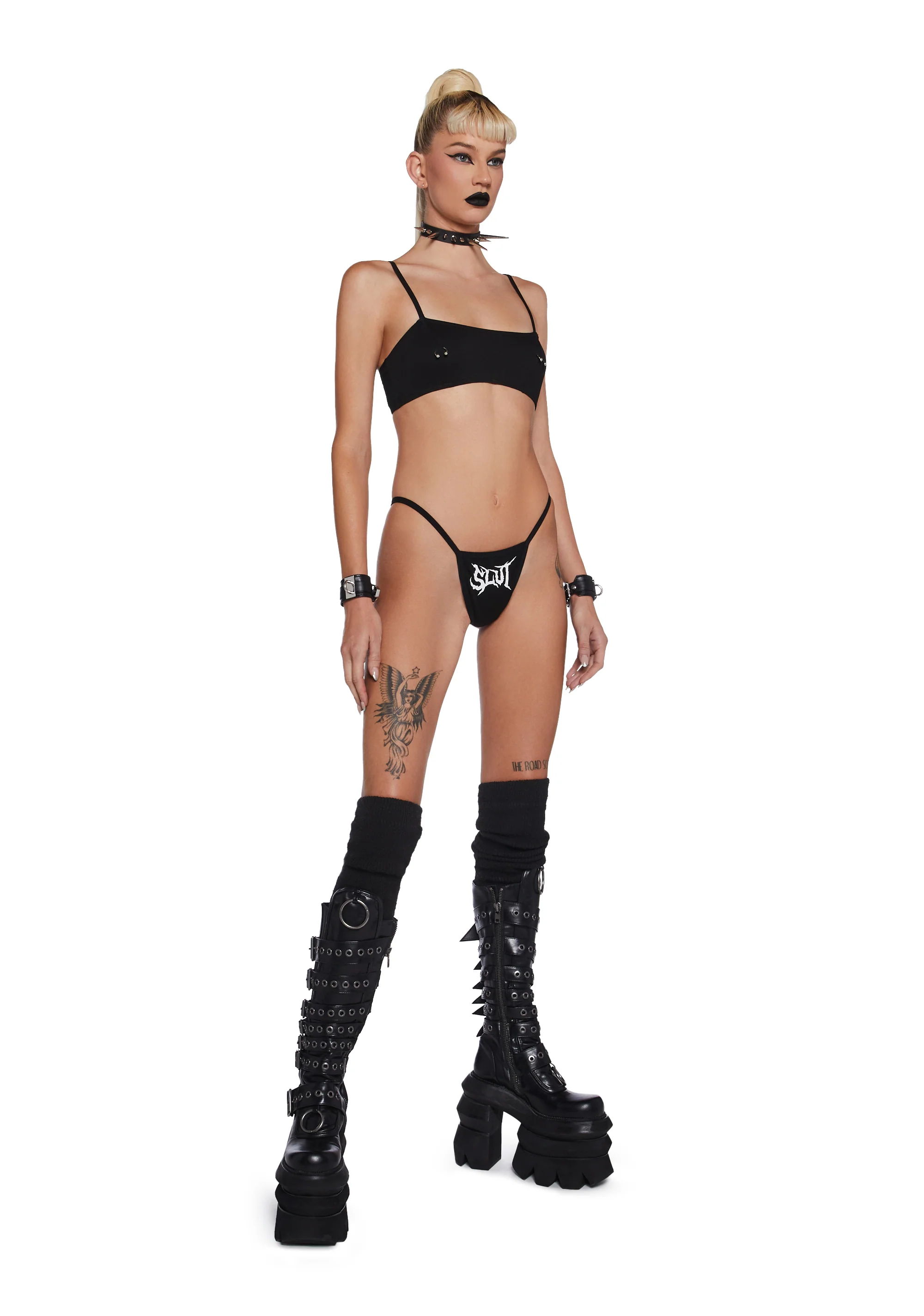 Safe Word Graphic Thong - Image 2
