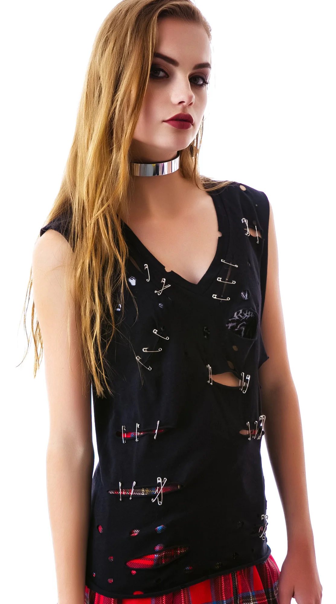 Safety Pin Tank Top - Image 5