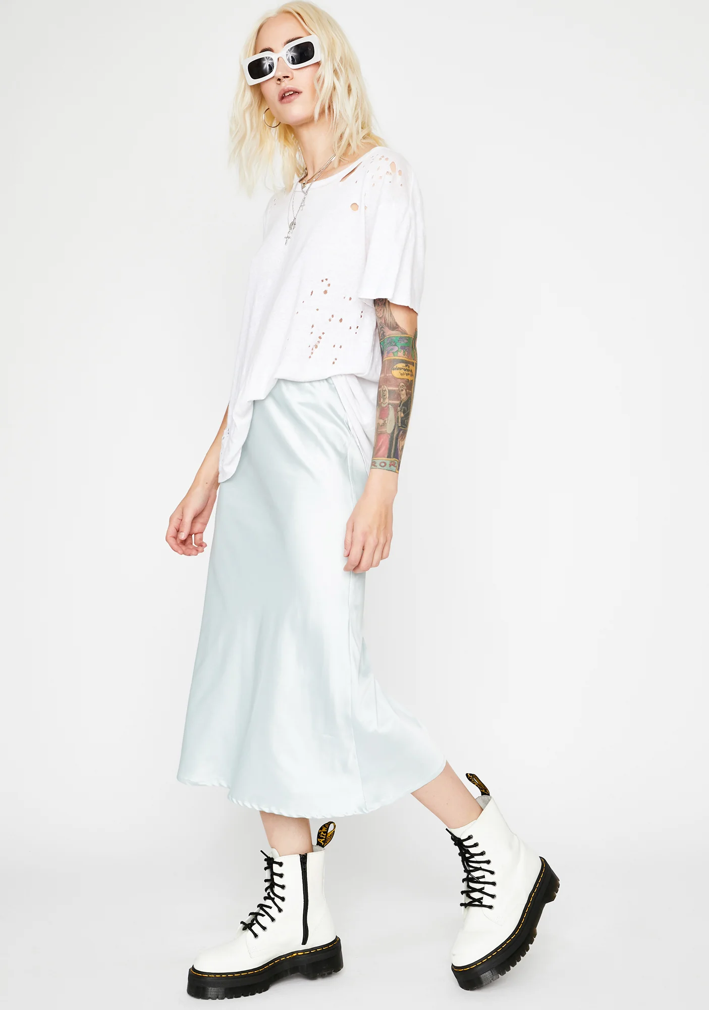 Sage Mainstream Mami Midi Skirt - Image 2
