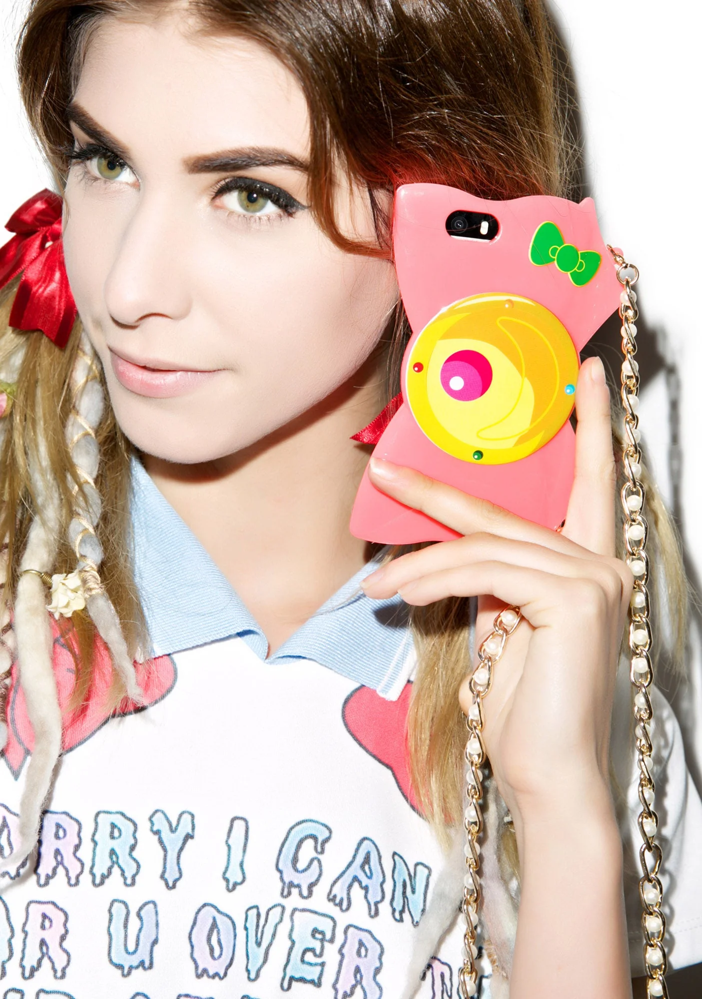 Sailor Locket Bow iPhone 5 Case - Red - Image 7
