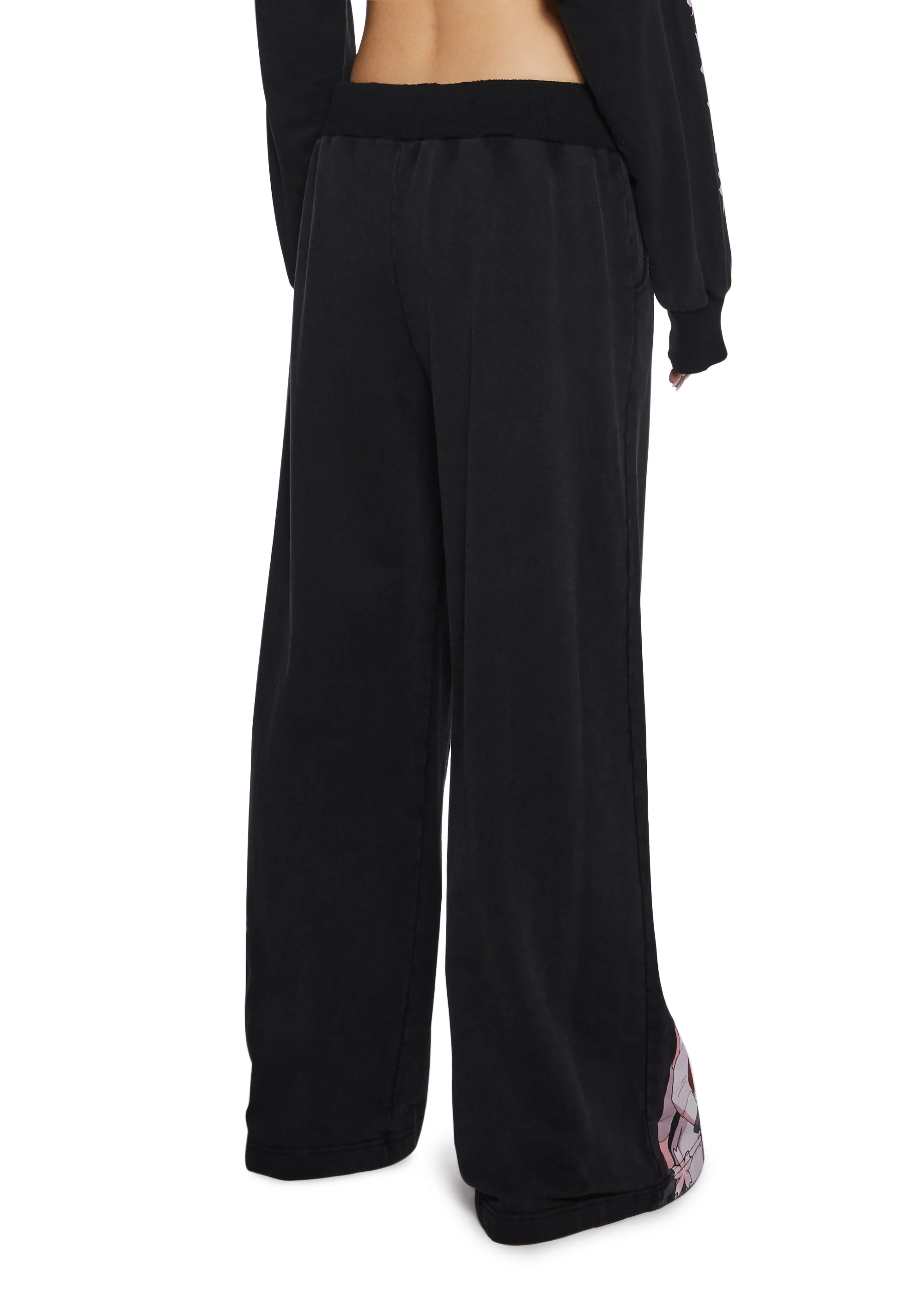Sakura Wide Leg Sweatpants - Image 4