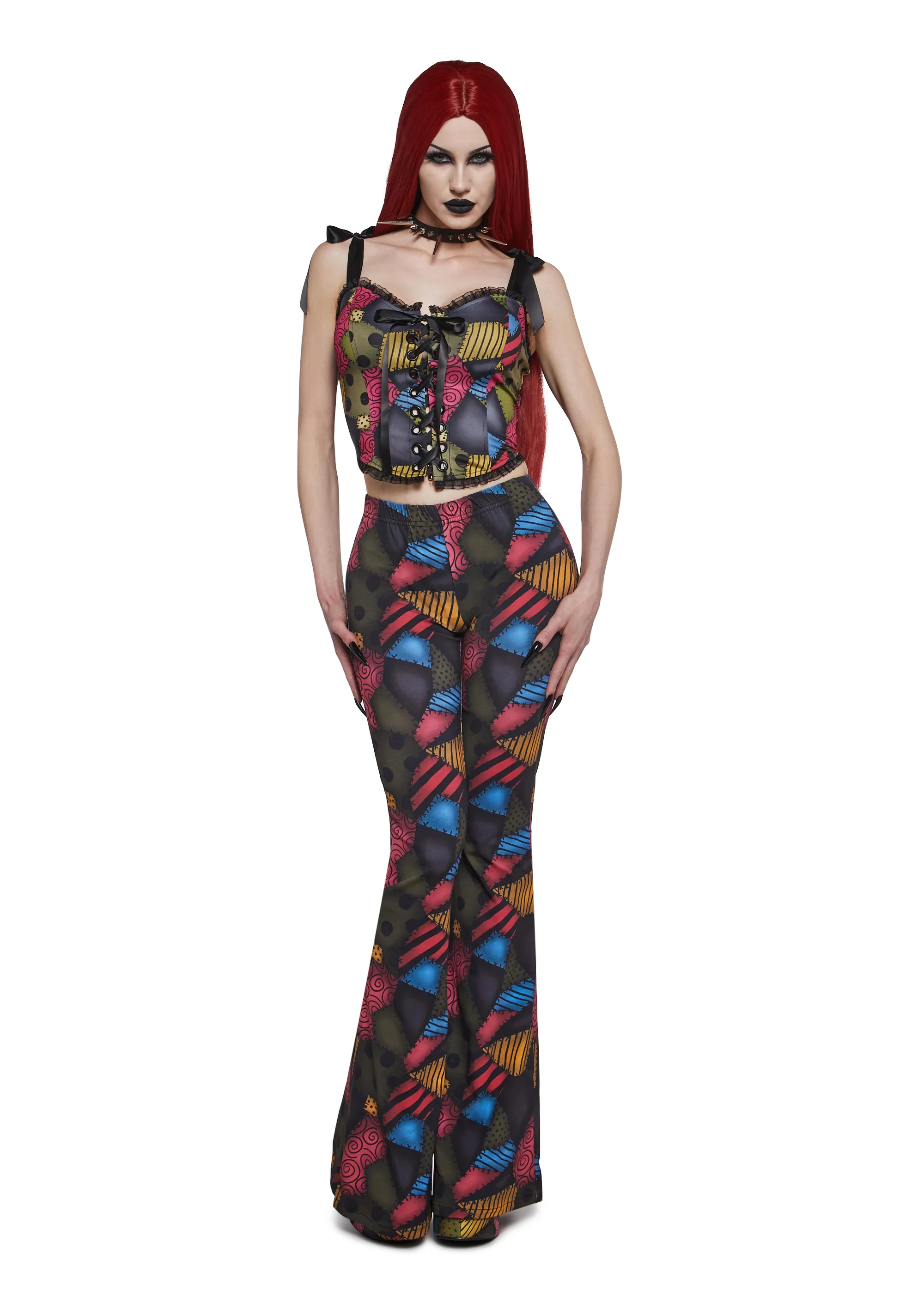 Mismatched Doll Corset Top - Image 2
