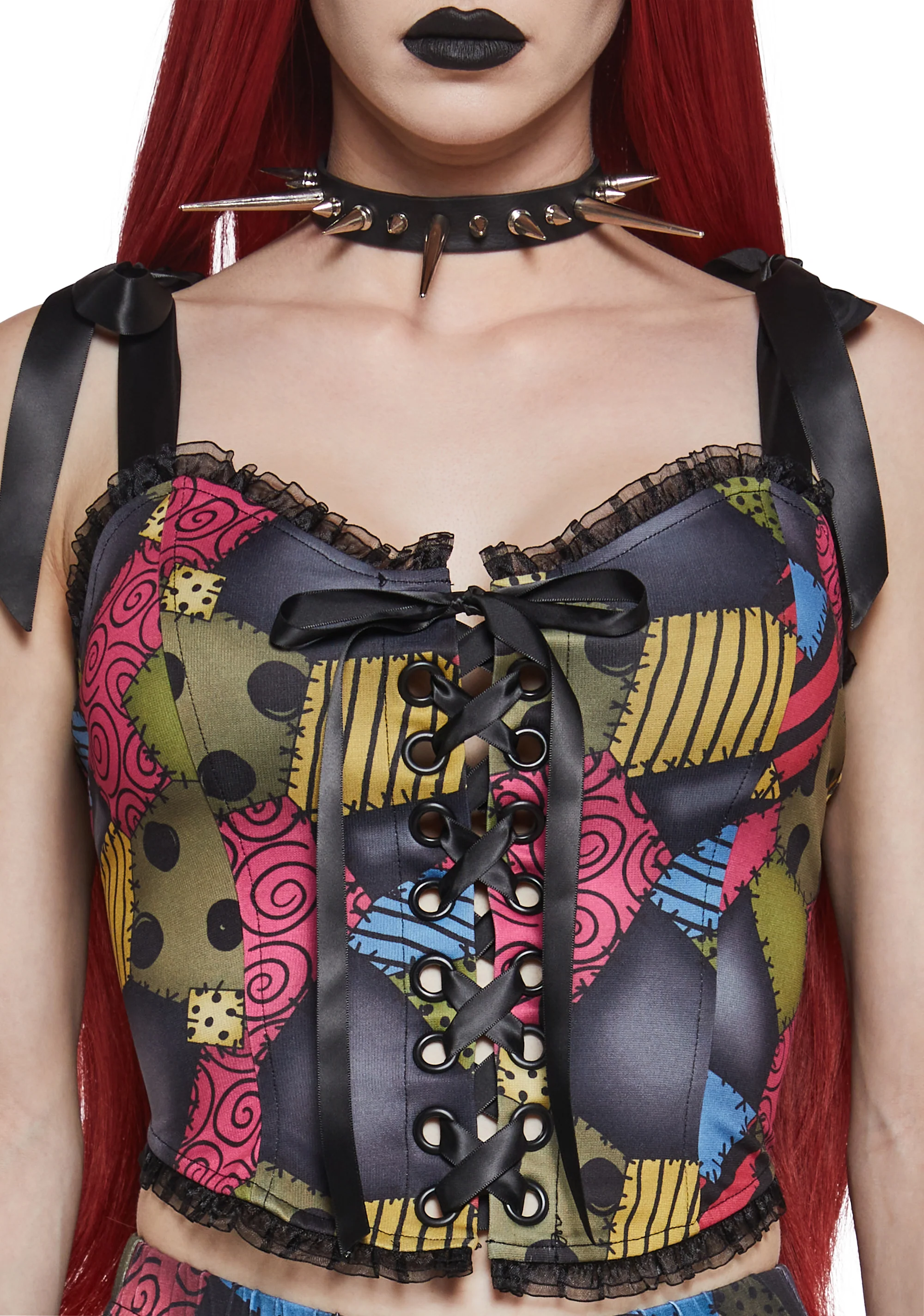 Mismatched Doll Corset Top - Image 5