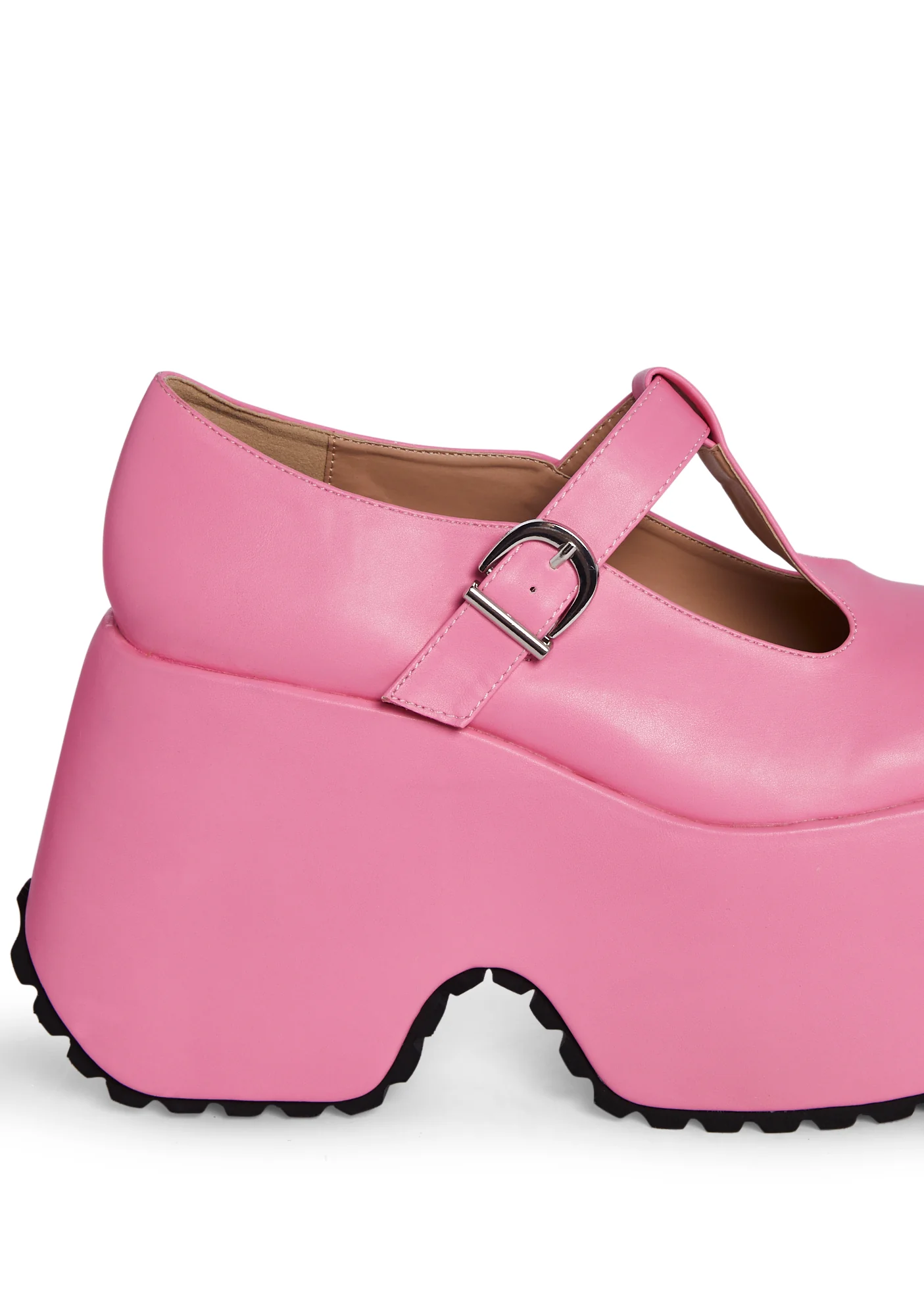 Samara Platform Mary Janes - Pink - Image 2