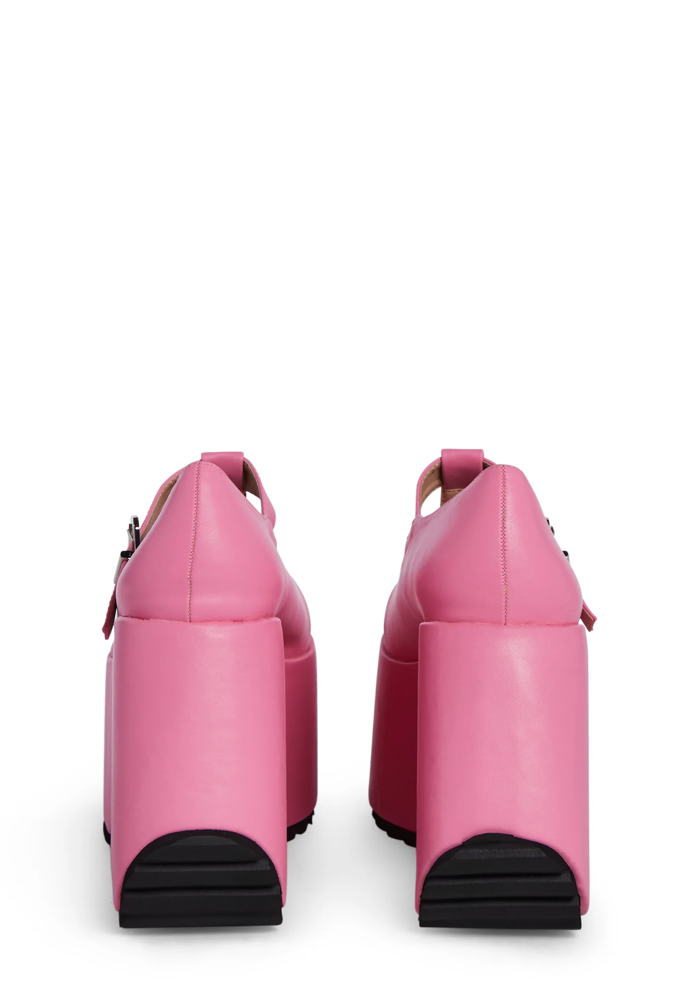 Samara Platform Mary Janes - Pink - Image 4