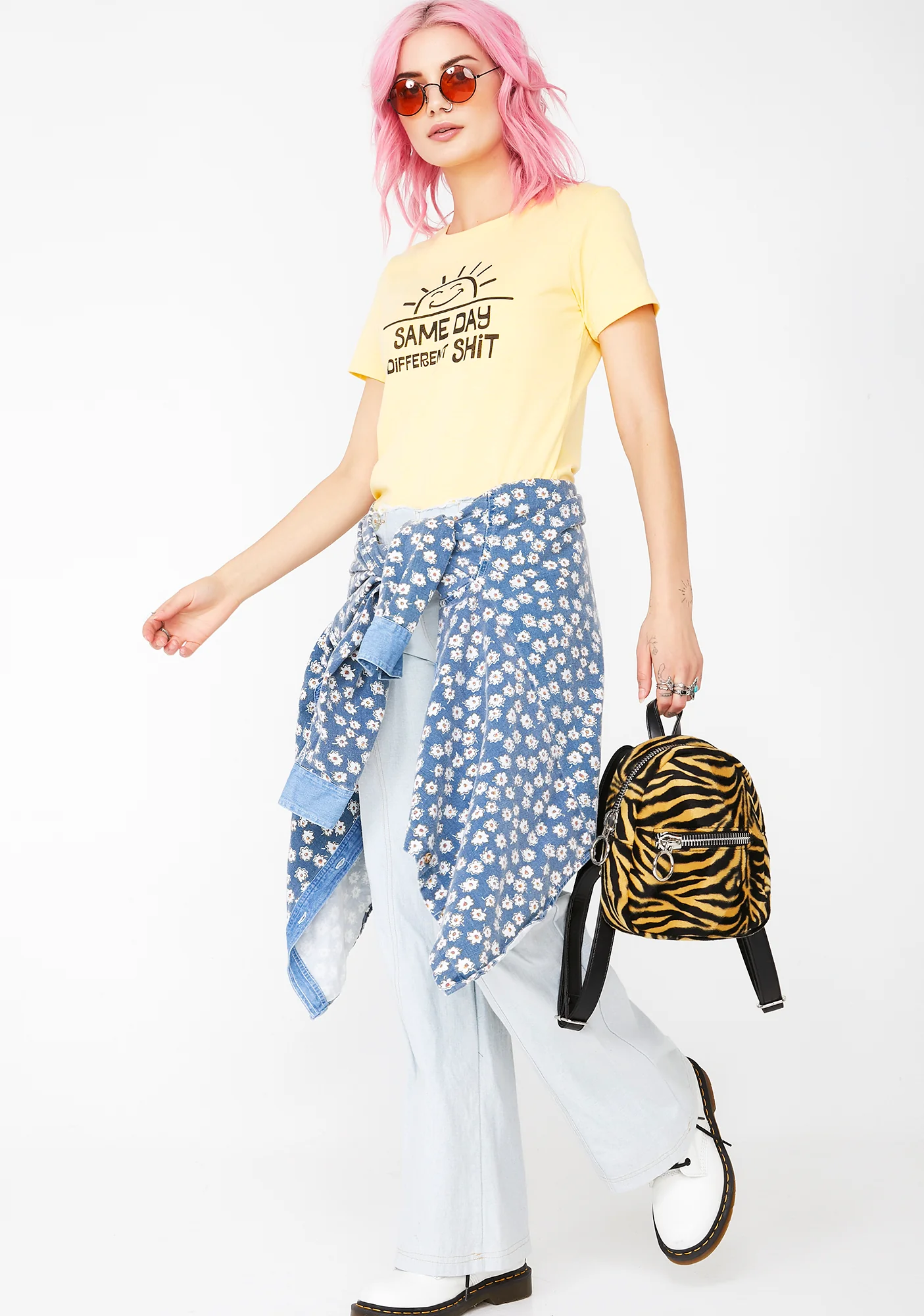 Same Day Different Shit Tee - Image 3