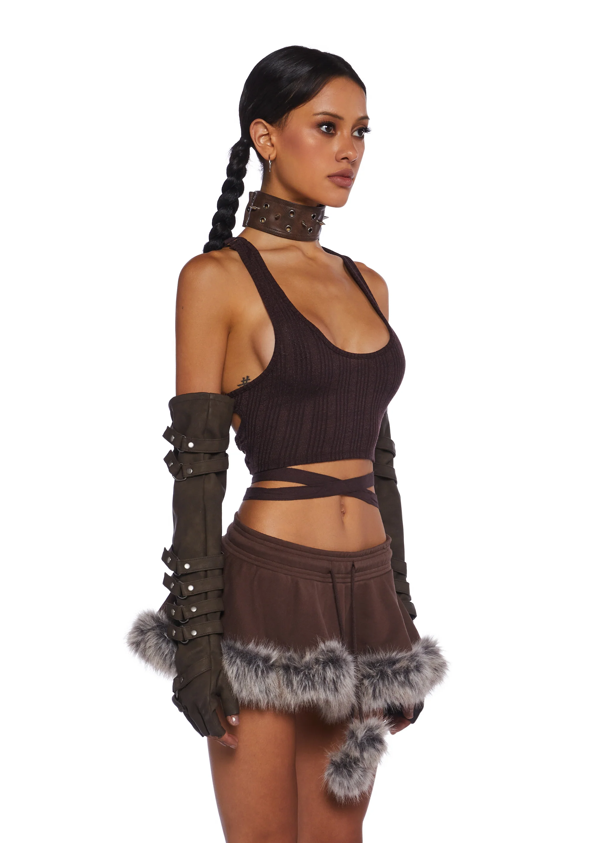 Sand Rider Lace-Up Crop Tank - Image 3