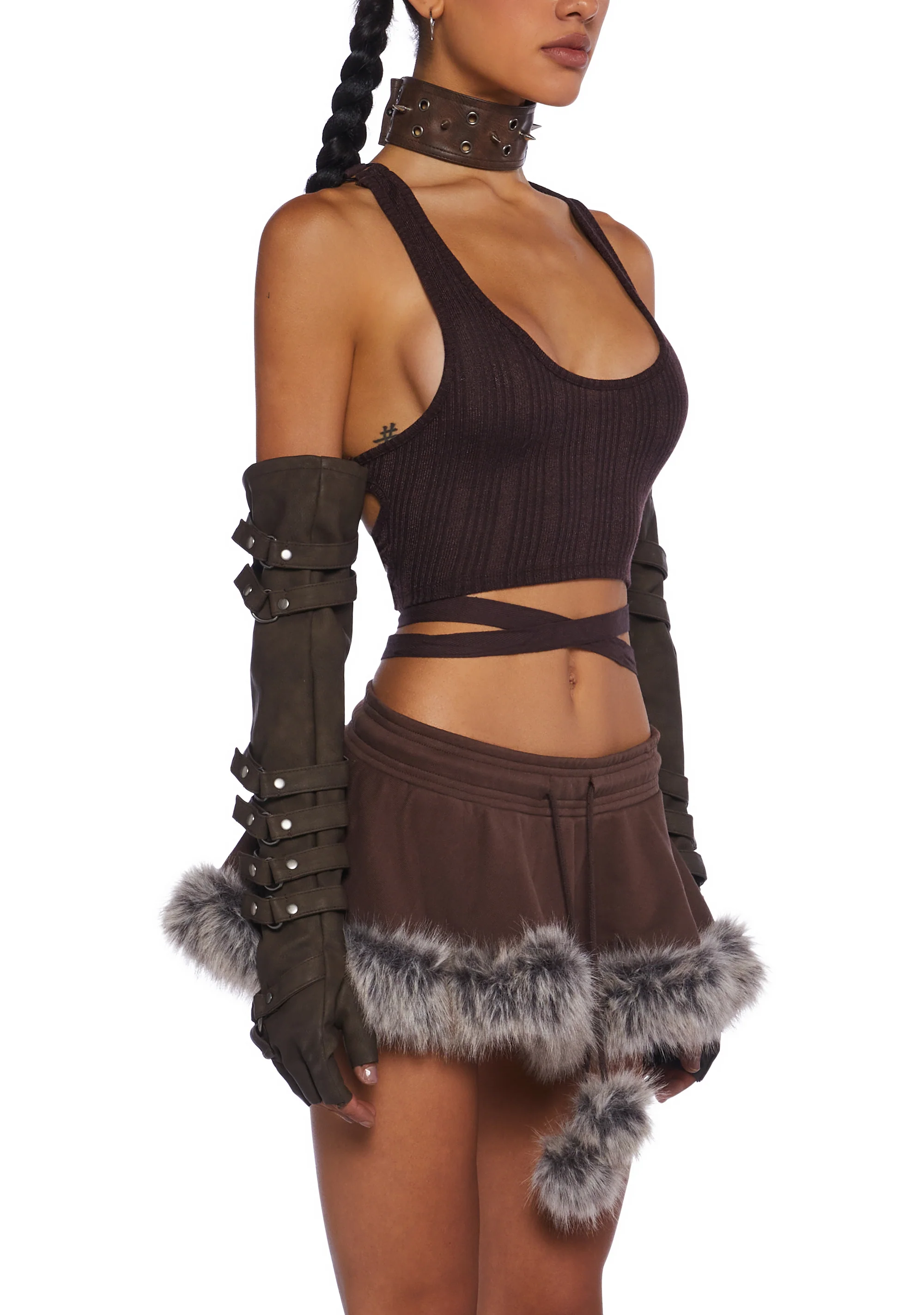 Sand Rider Lace-Up Crop Tank - Image 6