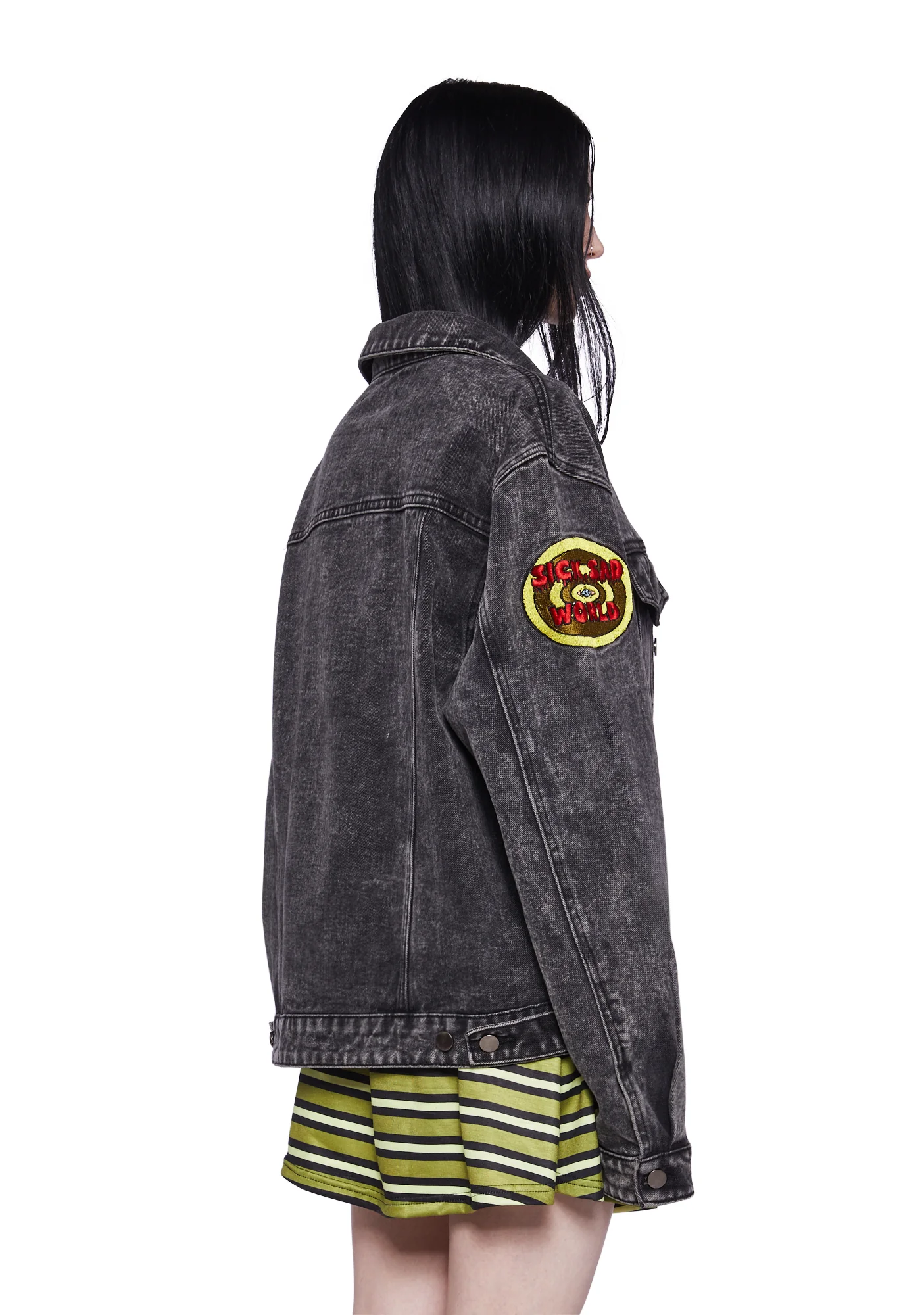 Sassy Angst Denim Jacket - Image 4