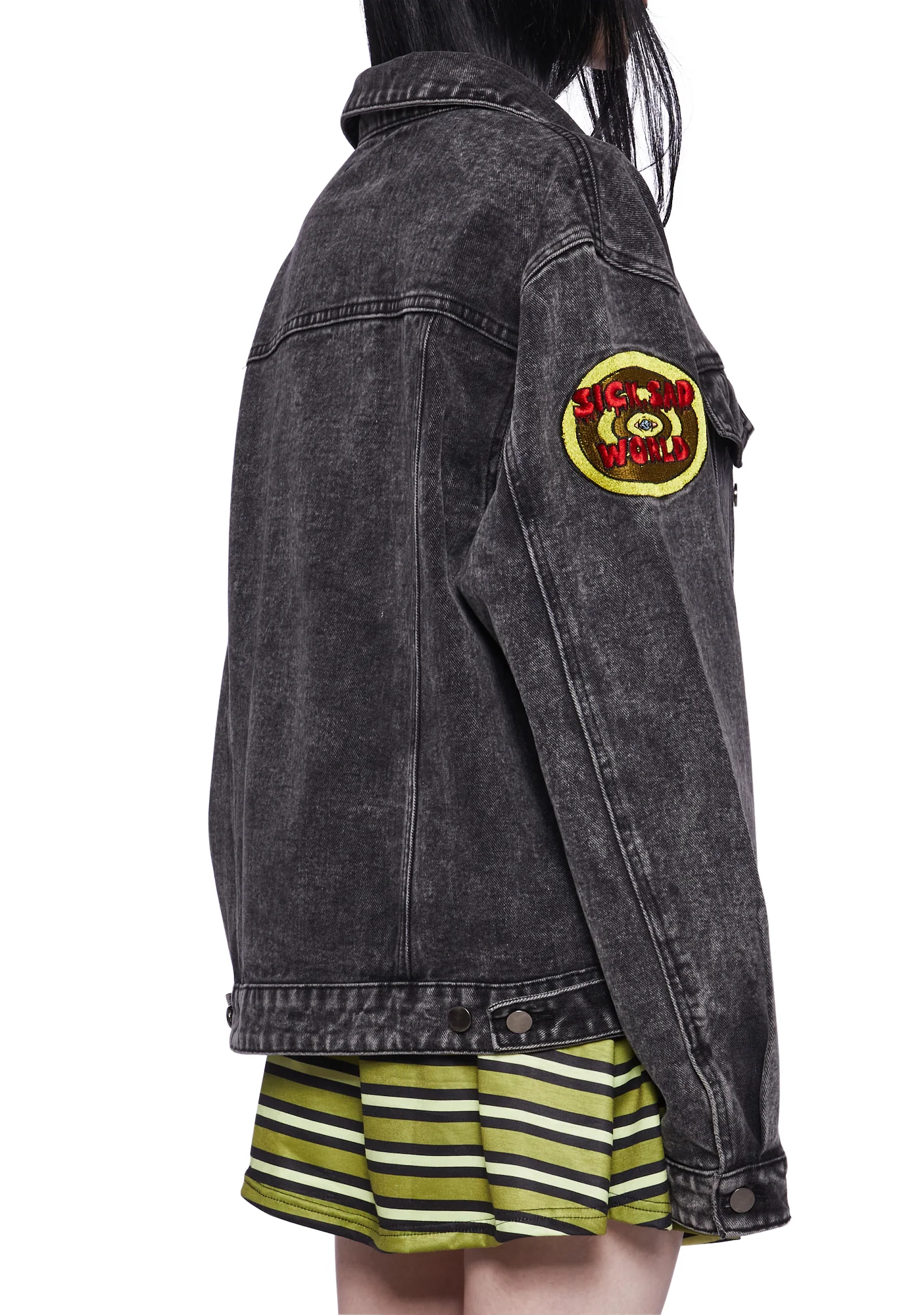 Sassy Angst Denim Jacket - Image 5
