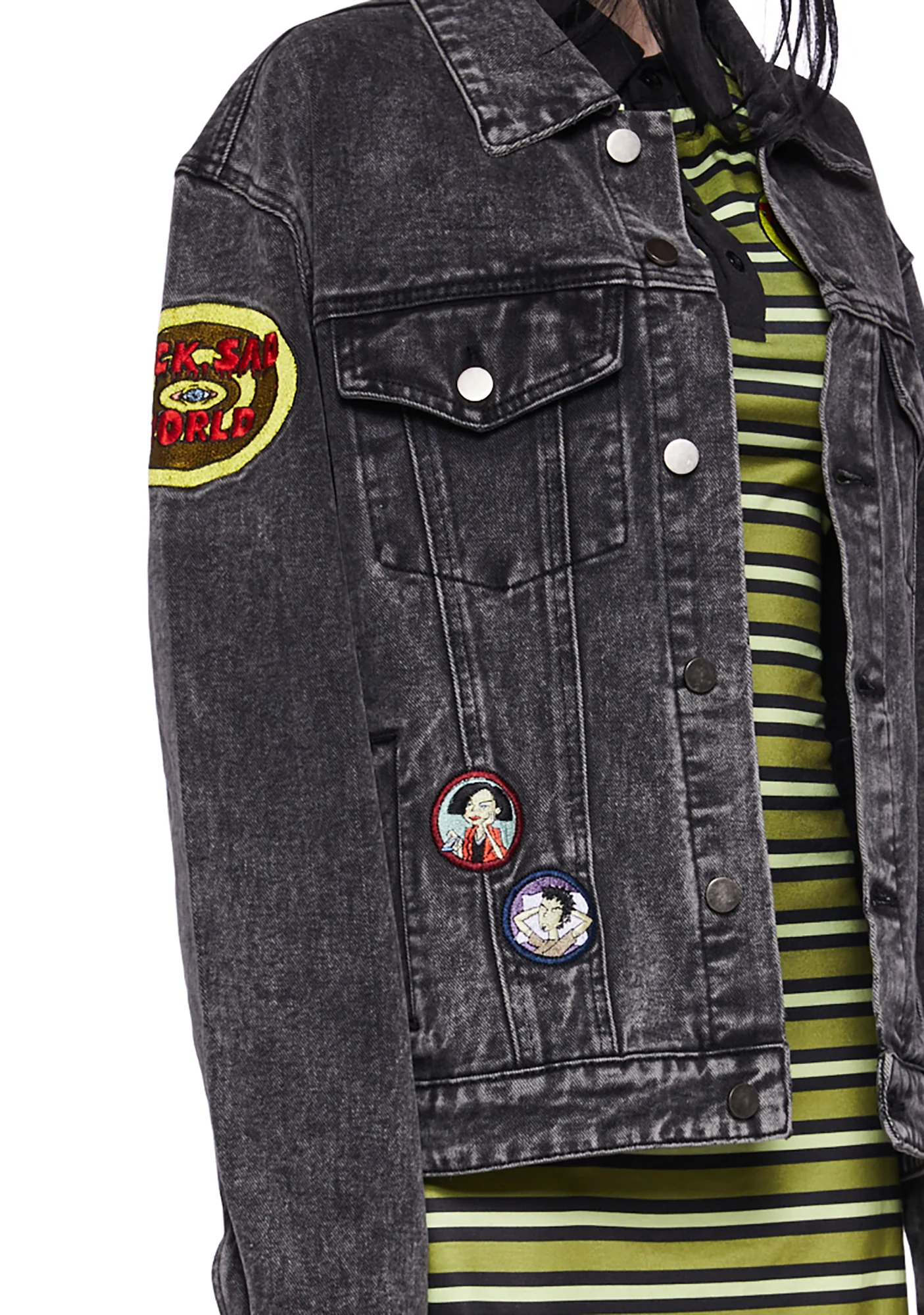 Sassy Angst Denim Jacket - Image 6