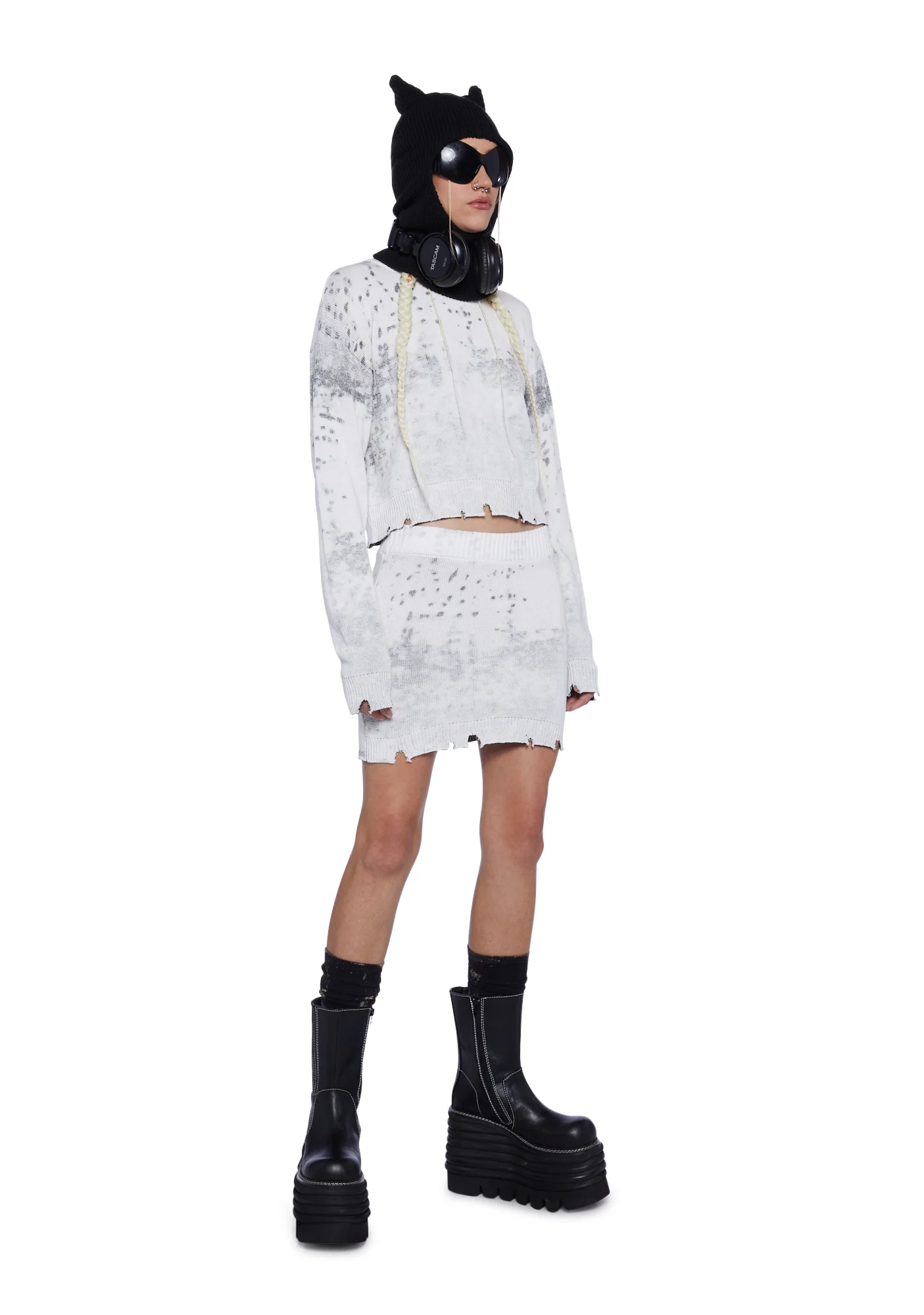 Sassy Views Distressed Sweater - Image 2